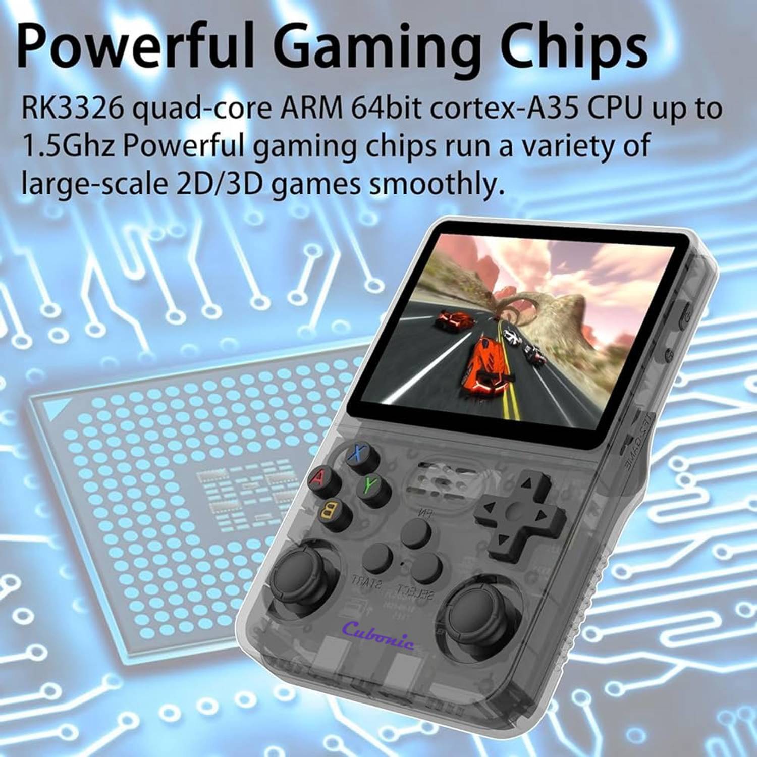 Xplore R36S Open Source Dual TF Card Slot, 3.5