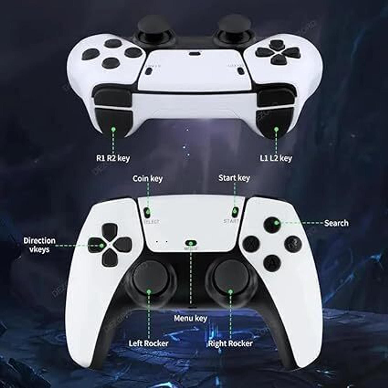 Image of KITAI Game Stick Console 2.4G Dual Wireless games Wi-fi Gamepad