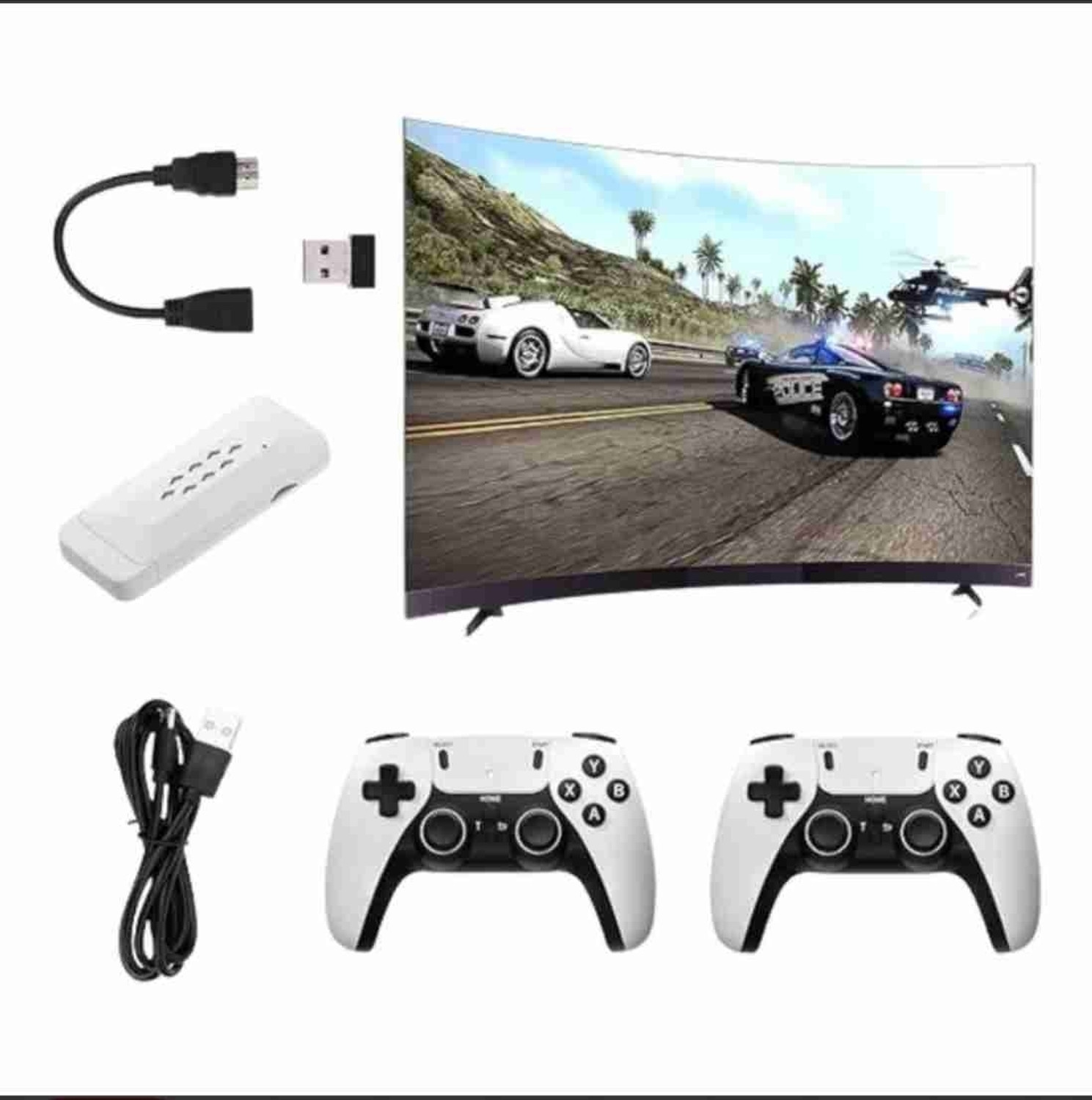 Image of EXtreme M22 Game Stick Retro Video Game Console with 2 Wireless Controller 64 GB with Yes