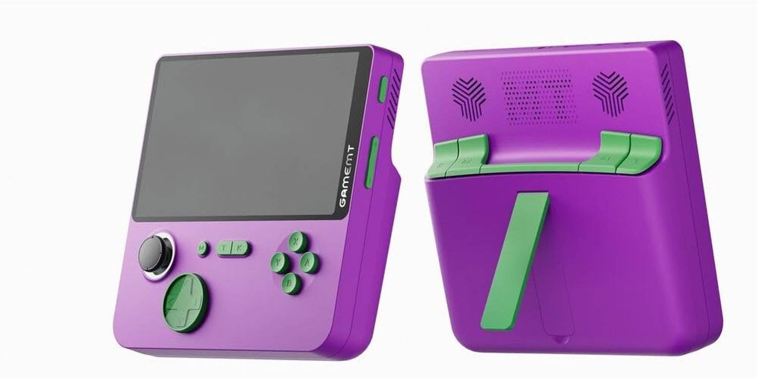 GAMESOUL E5 Retro Portable Handheld Pocket Console 3.5" Screen 64 GB with with Super Contra & 15K+ Classic Video Games