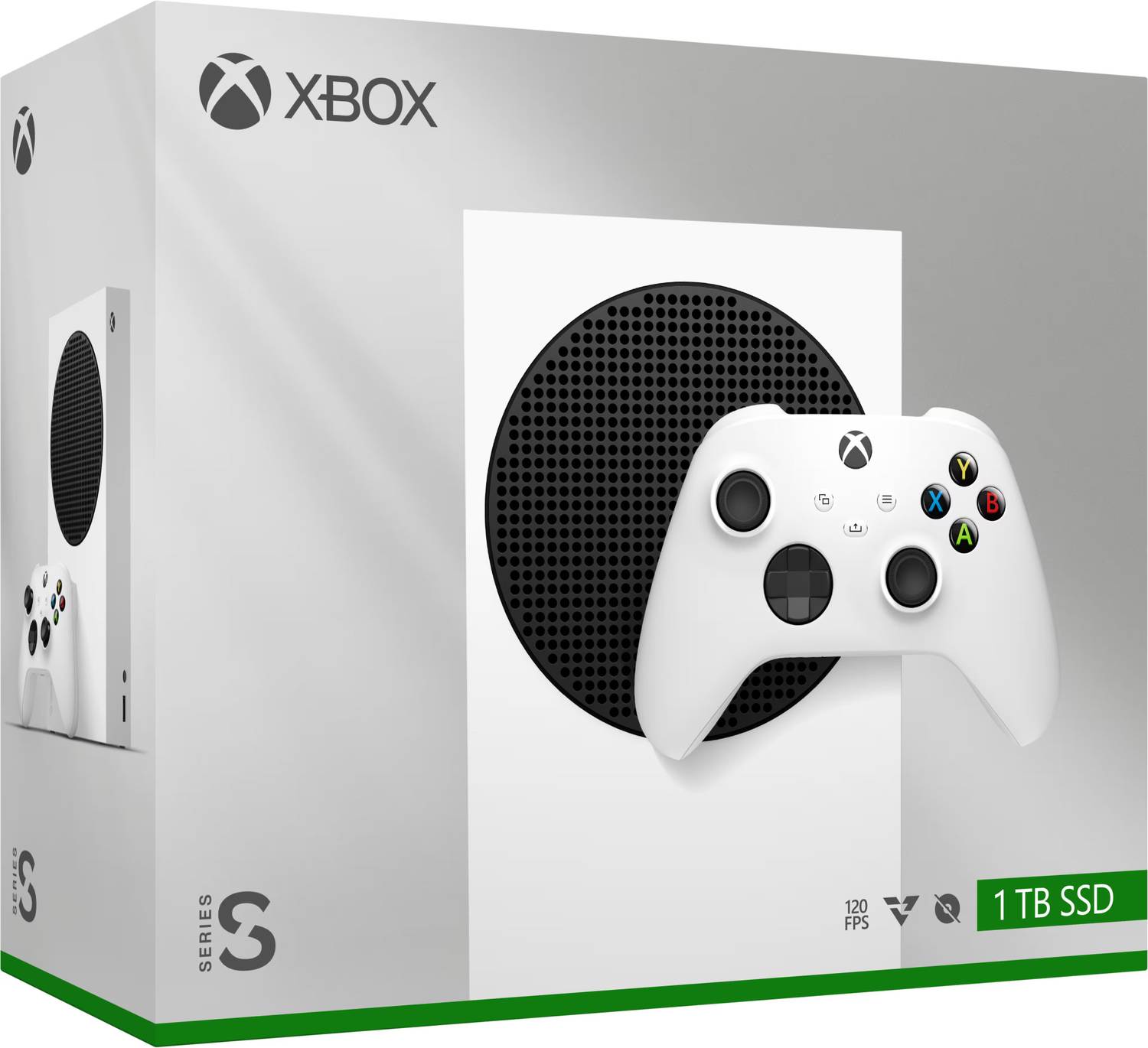 Xbox Series S 1 TB Digital Gaming Console Next-Gen Performance 1440p Up to 120 FPS Compact & Energy-Efficient Ultra-Fast Massive 1TB SSD for More Games with Microsoft X box Series S Wireless Controller