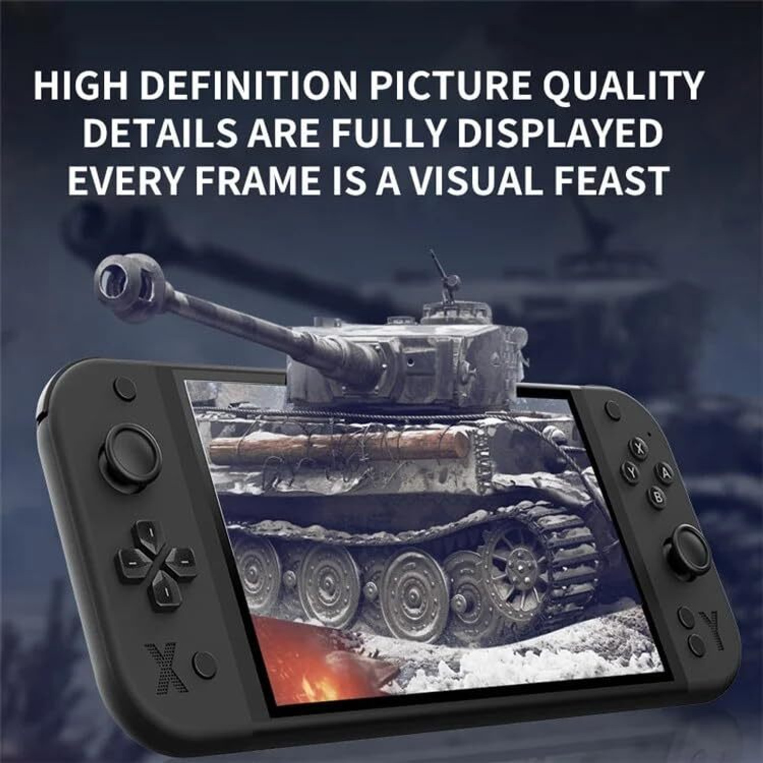 Image of GAMESOUL G90 Handheld Game Console Multi-System Emulator Arcade Gaming Controller Revisit Childhood, Retro Old Video Game (Best Gift & Fun) for All Ages 64 GB with Modern Gamer Love by Fans of Portable, PS5,PS4,PS3,PS2,PS1, Xbox,Nintendo Switch