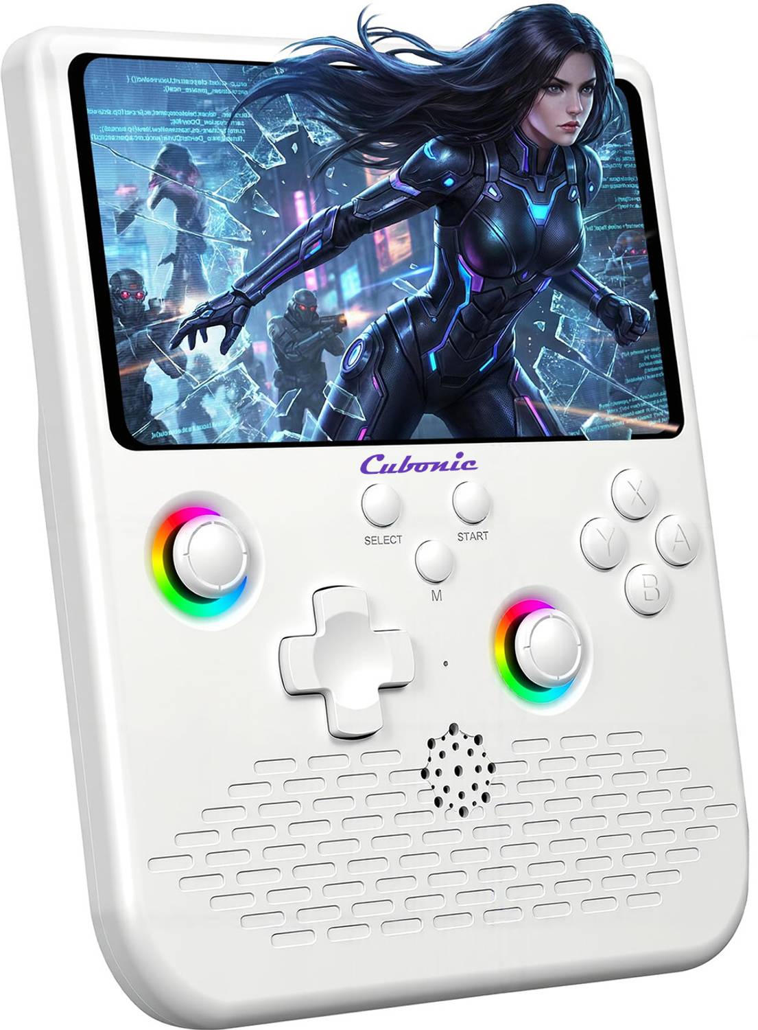 SolidPlay H5 Open Source Dual TF Card Slot, 5"HD Display & Expandable Storage Deluxe Edition with Full Game, Game and Expansion Pack