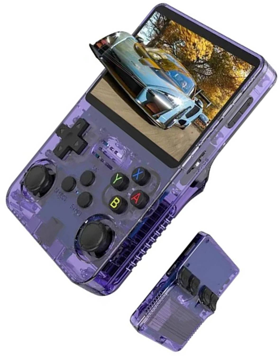 GROZA R36S Portable Retro Handheld Console 64GB Classic Gaming Emulator Device 64 GB with 10000+ Support Classic Games And work with 20 emulators.