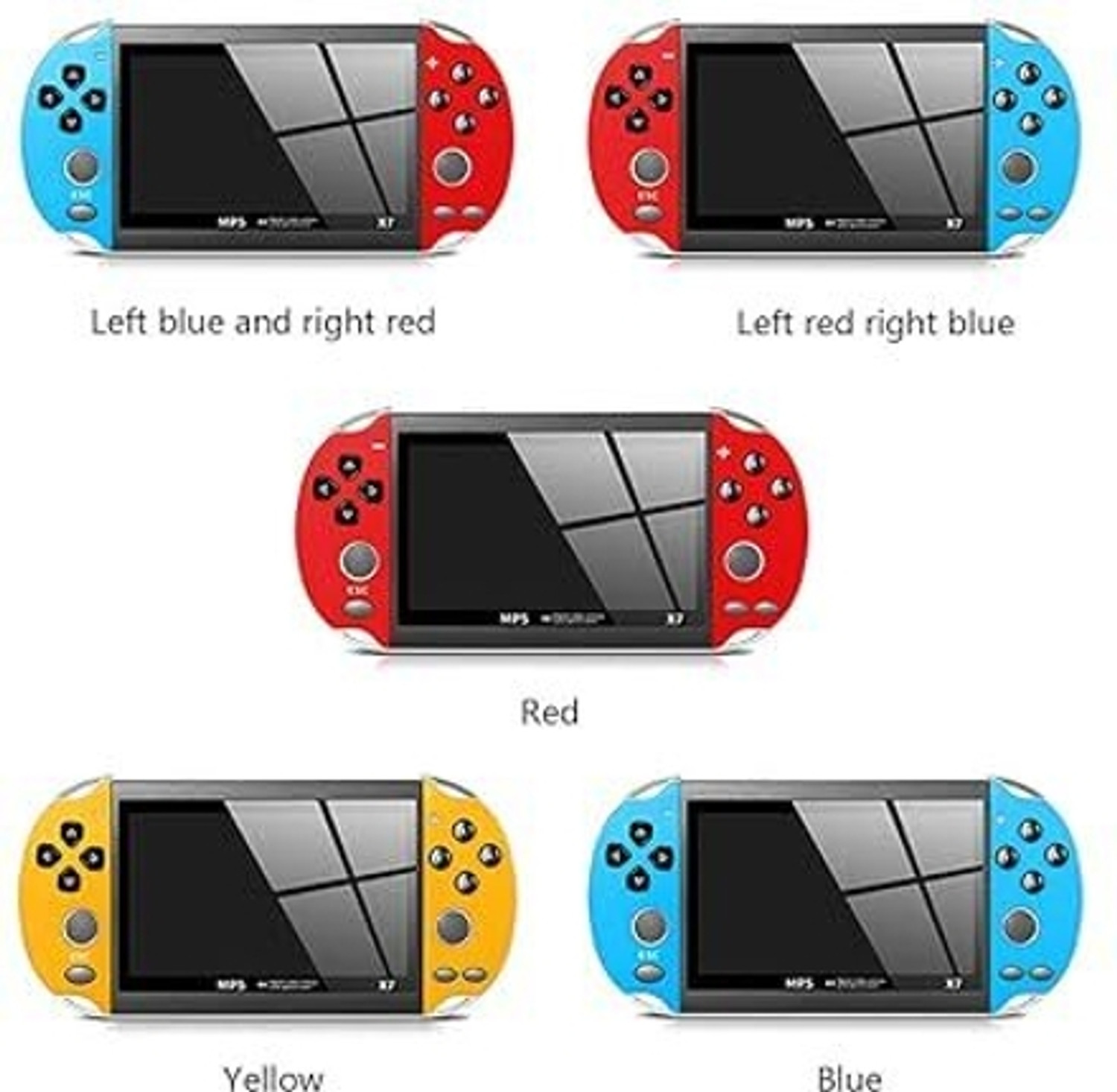 Image of NextTech X7 PSP Game Console:Unlock The Power of 1000+ Games and Nostalgic Memories YR-01 8 GB with 1000+ Games