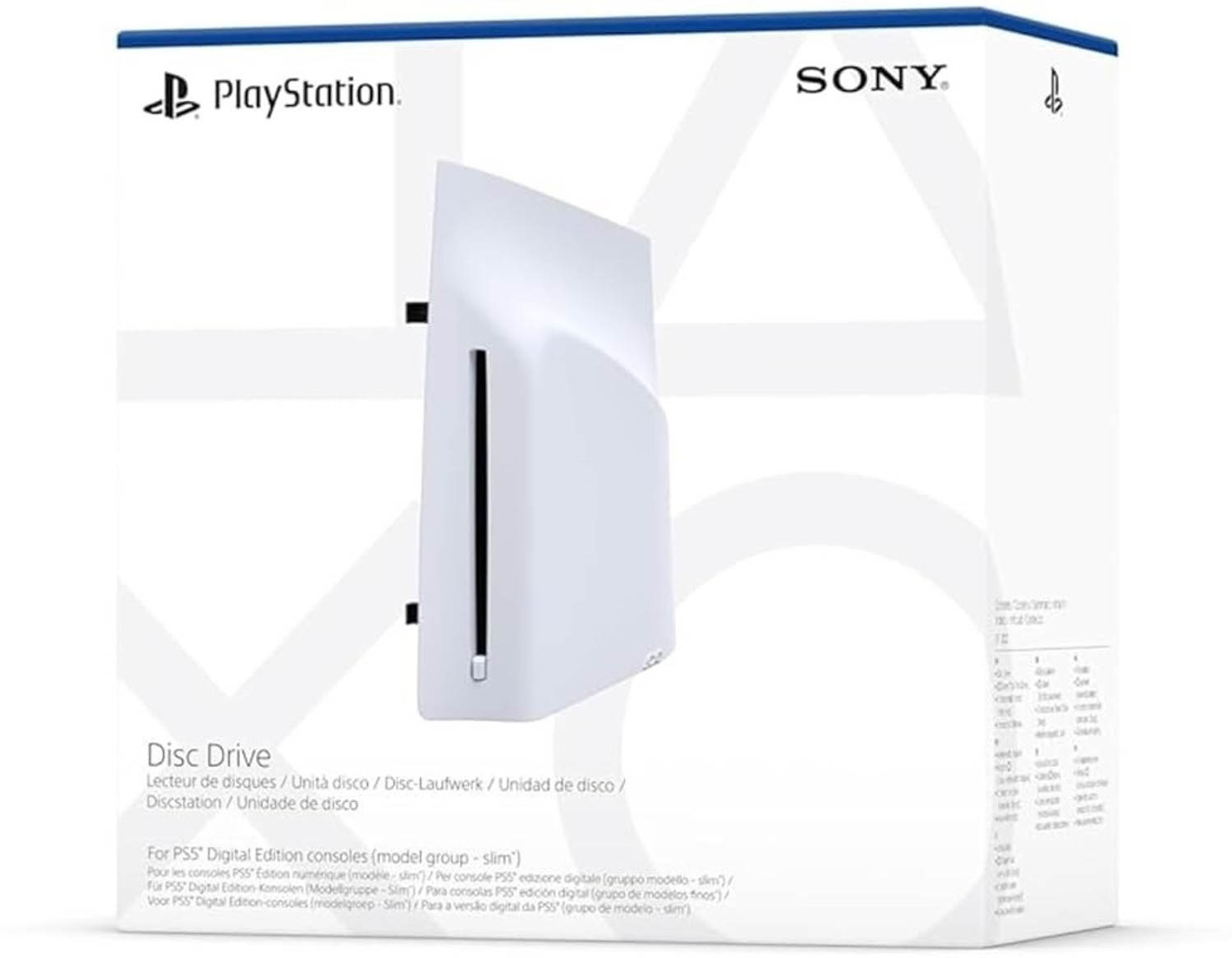 Image of Playstation Sony PS5 Disk Drive|Essential ps5 accessories for ps5 Digital|Ultra HD Blu-ray ( Slim & Pro ) Models|Instantly Play PS4 & PS5 Game Discs NA GB with Built-in 4K Blu-ray Movie Support|Plug & Play Magic