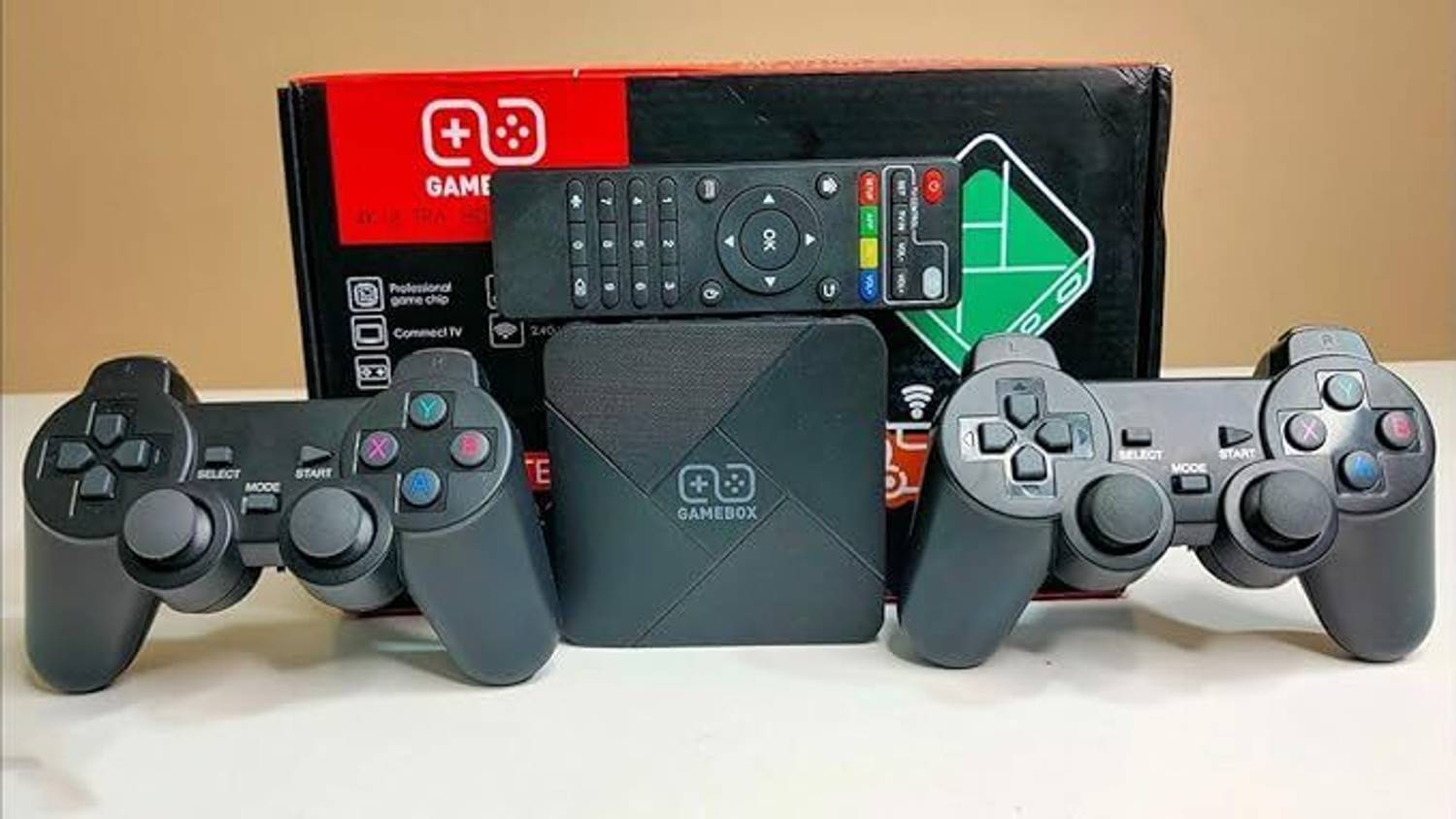 virat creation G5 GAMEBOX 4K HD Super Console X 20+ Emulator 5600+ Games Retro 64 GB with Yes