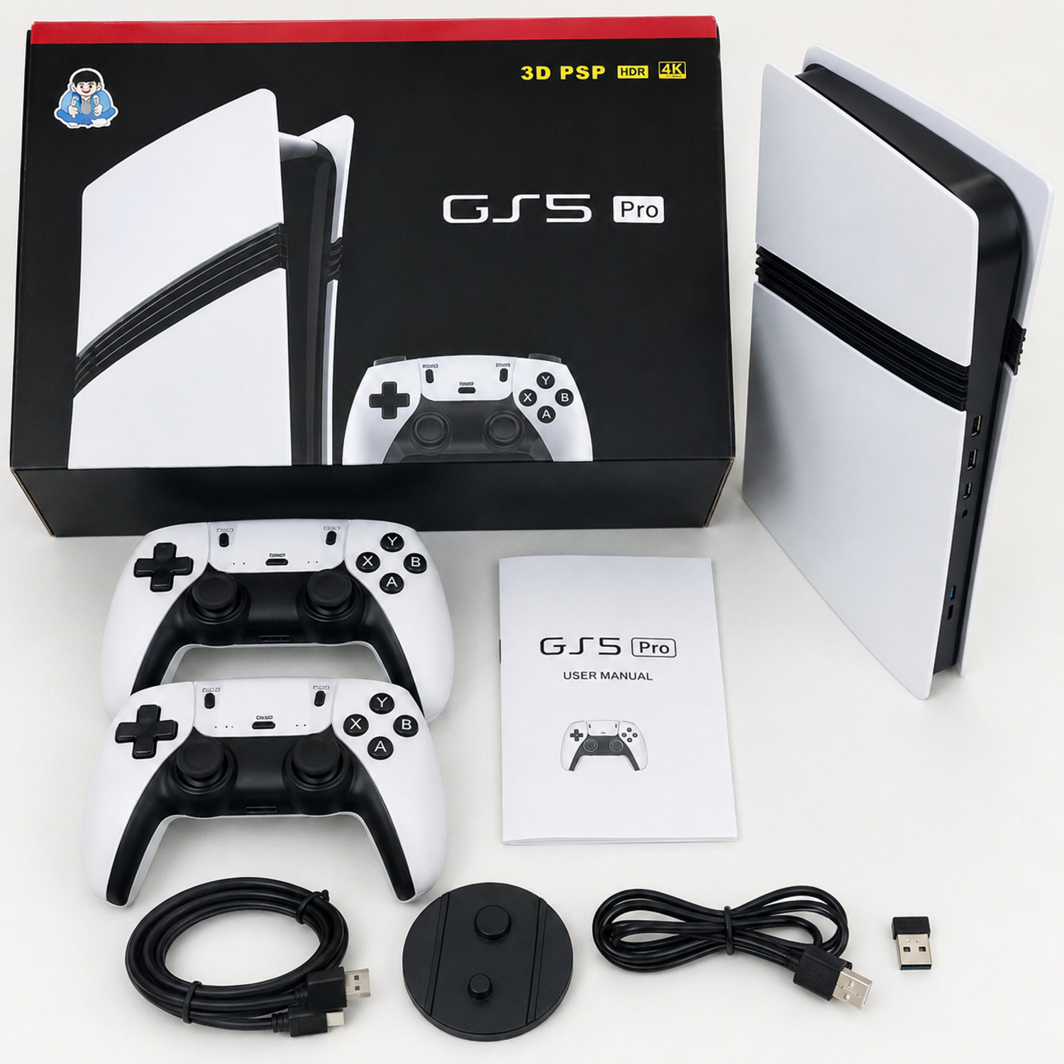 Image of StyleNeste GS5 Pro Retro Gaming Console PSP 64 GB with 30,000+ Built-in Retro, GTA Vice city, Mario, God of war