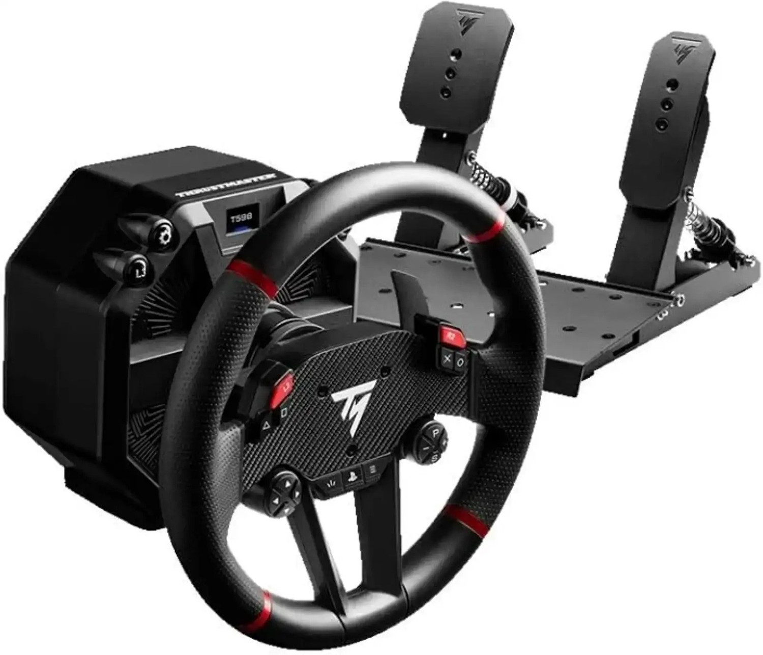 Image of THRUSTMASTER T598 Direct Drive Racing Wheel for PlayStation & PC,Next-GEN Direct Axial Drive With Modular 2-pedal setup GB with Magnetic sensors & 16-bit resolution, Perfect Gift for racing Gamers