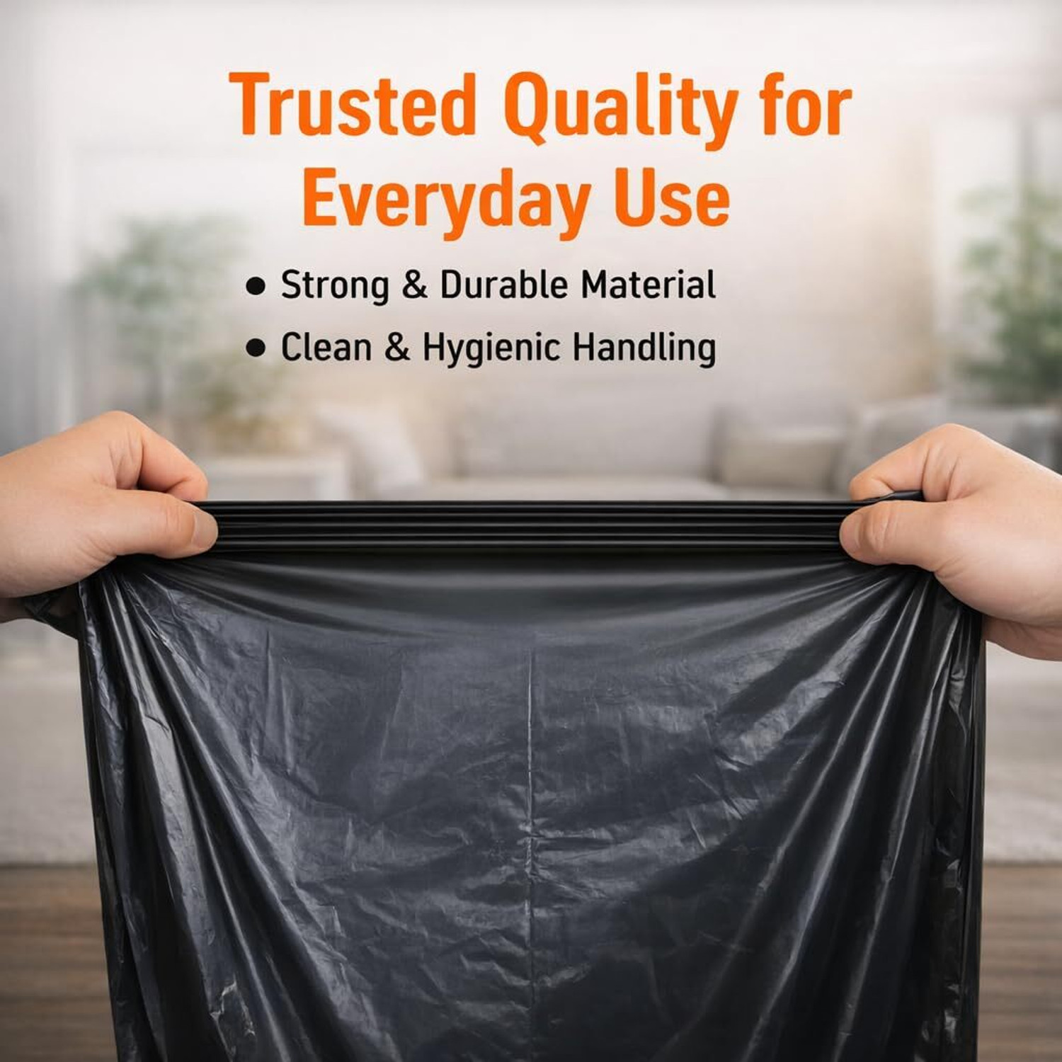 Image of SEVENTEENSTITCH BH Homes Premium Garbage Bags 19 X 21 Medium 15 L Garbage Bag Pack Of 120