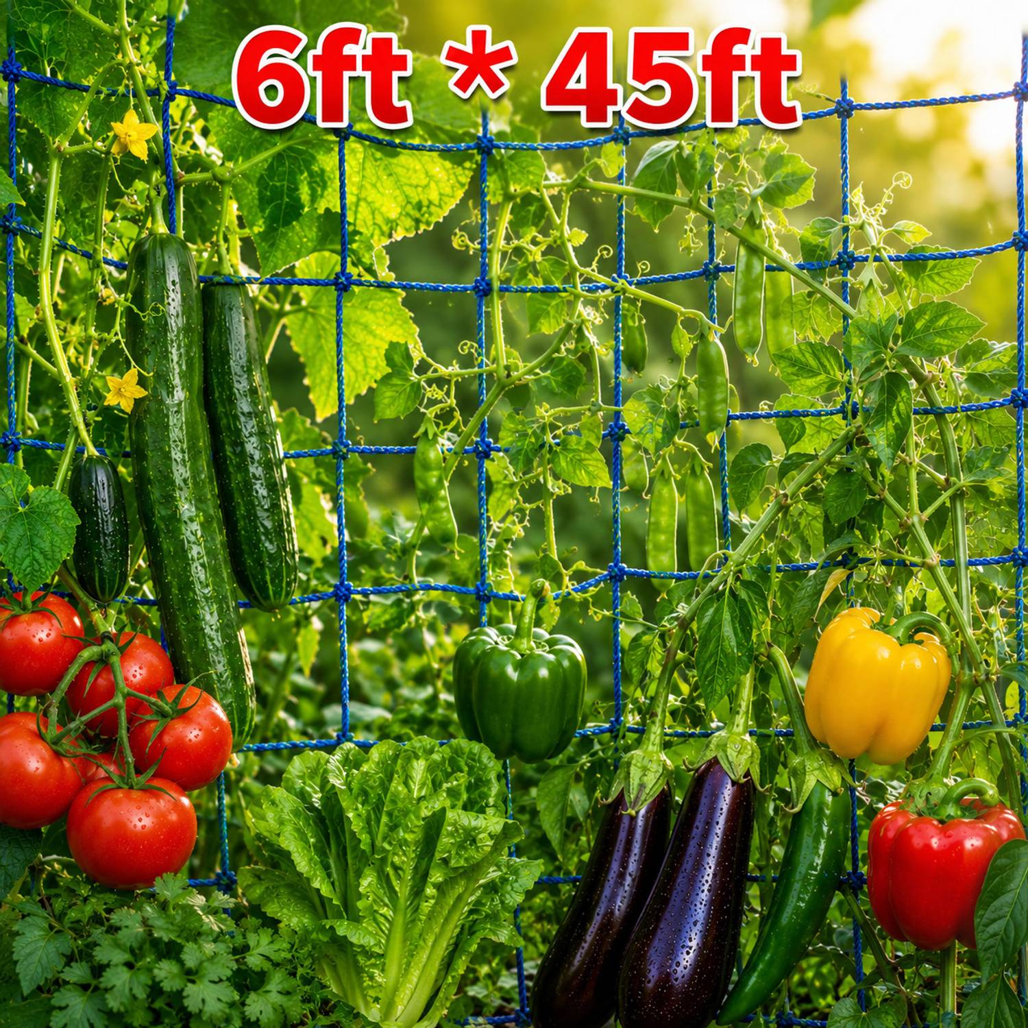 BEENA Garden_Net-6ft*45ft Garden Mulch