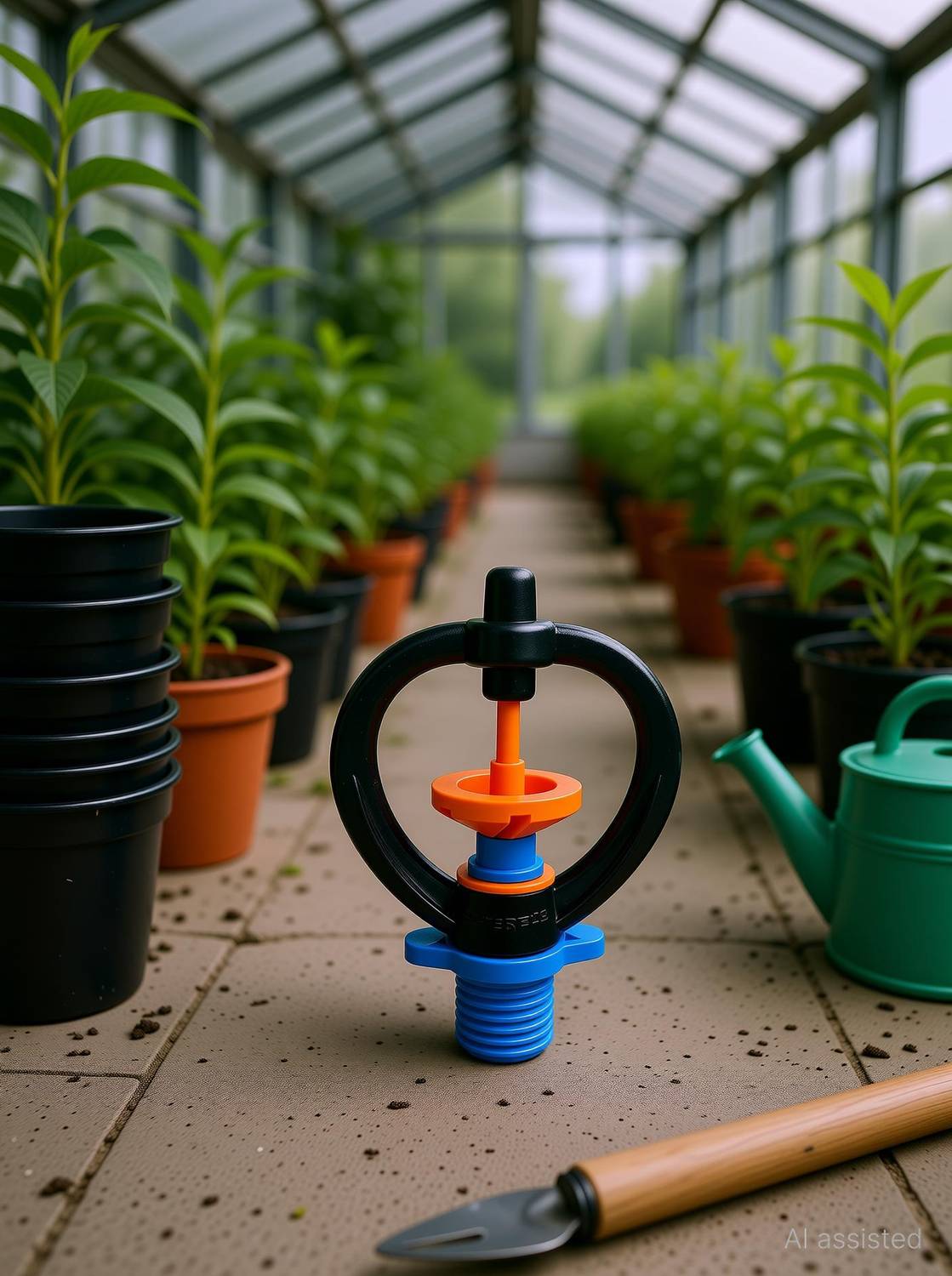 Agros Superfly Water Sprinkler/Butterfly Sprinkler Head for Nursery/Garden/Agriculture/Irrigation/Lawn/Pipes/Poultry Farm use/ Male Thread 1/2 Inch 20 L Hose-end Sprayer