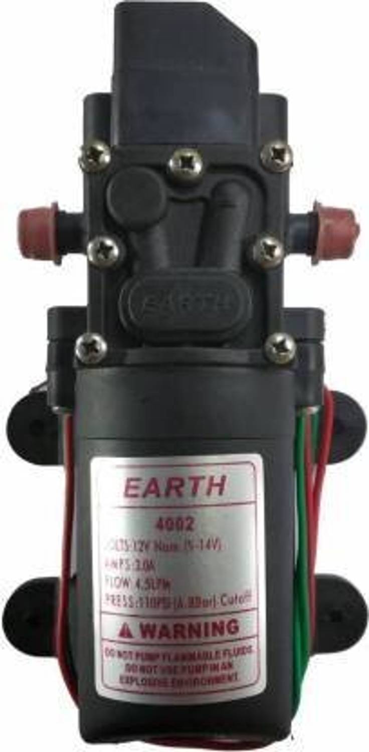 AGRIMAXGARDENS 12V Micro Electric Diaphragm Water Pump Diaphragm Water Pump (110 Psi) Diaphragm Water Pump