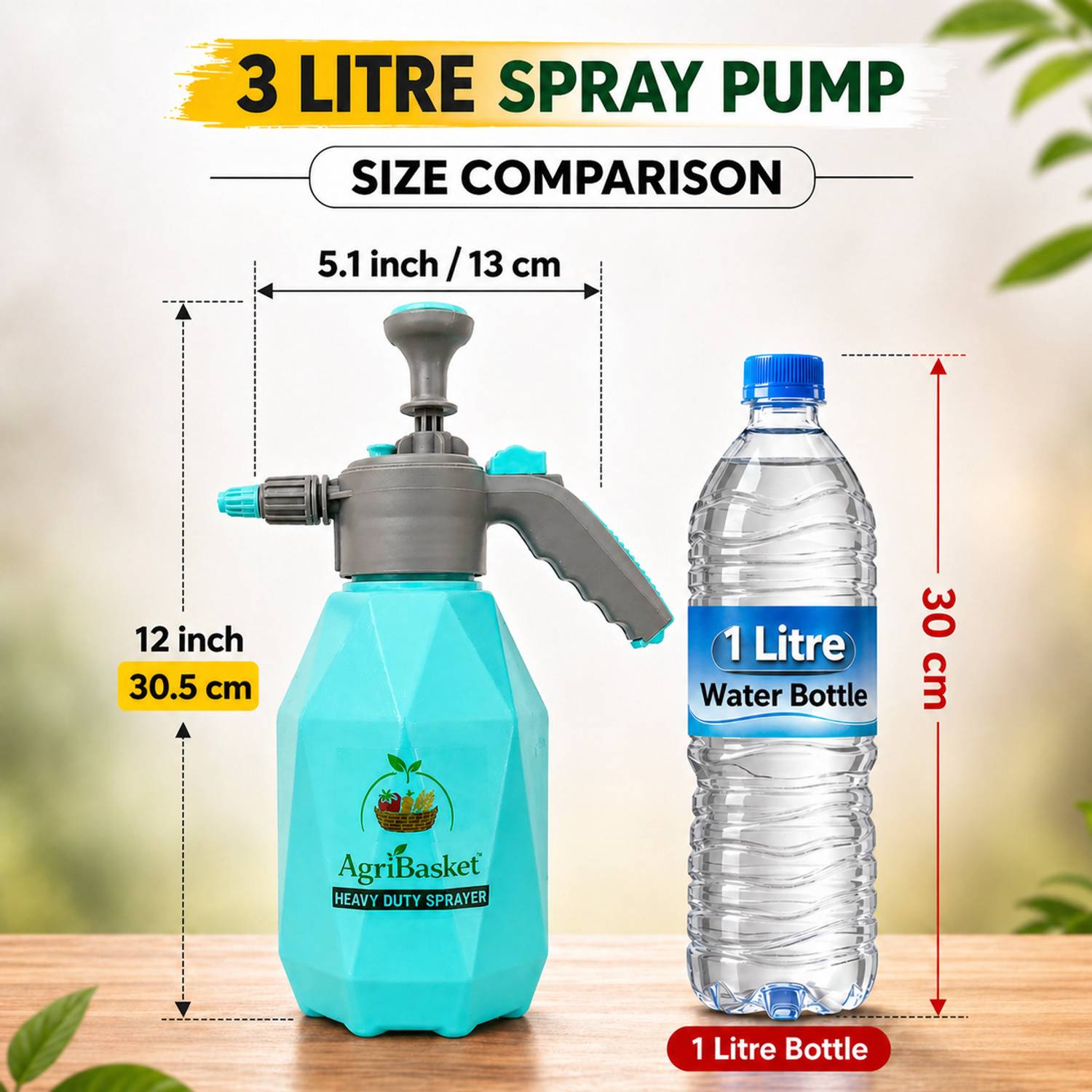 Agribasket Di3 3L Hand Held Sprayer Pack of 1 - Image 4
