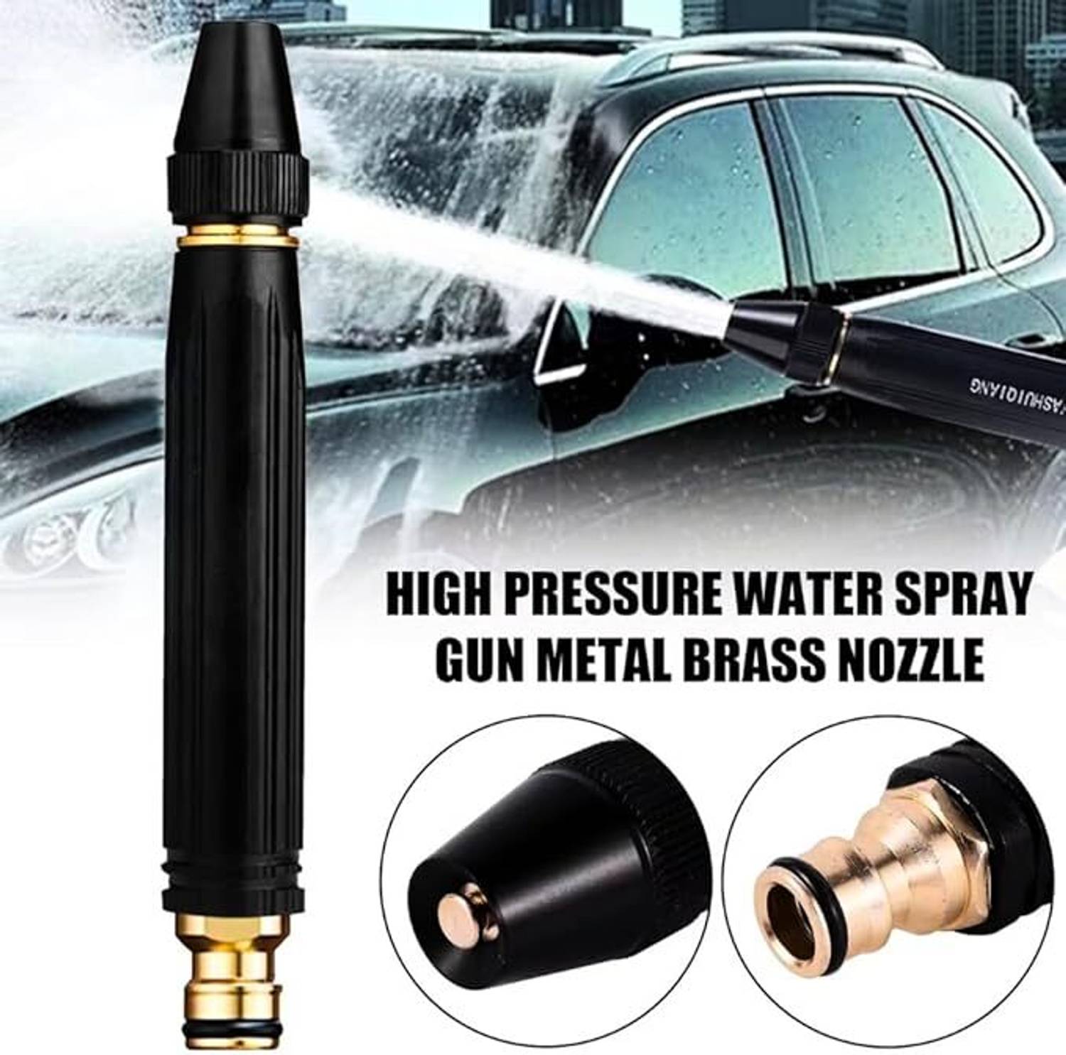 PrimeStore 100L High Pressure Water Gun, Black - Image 5