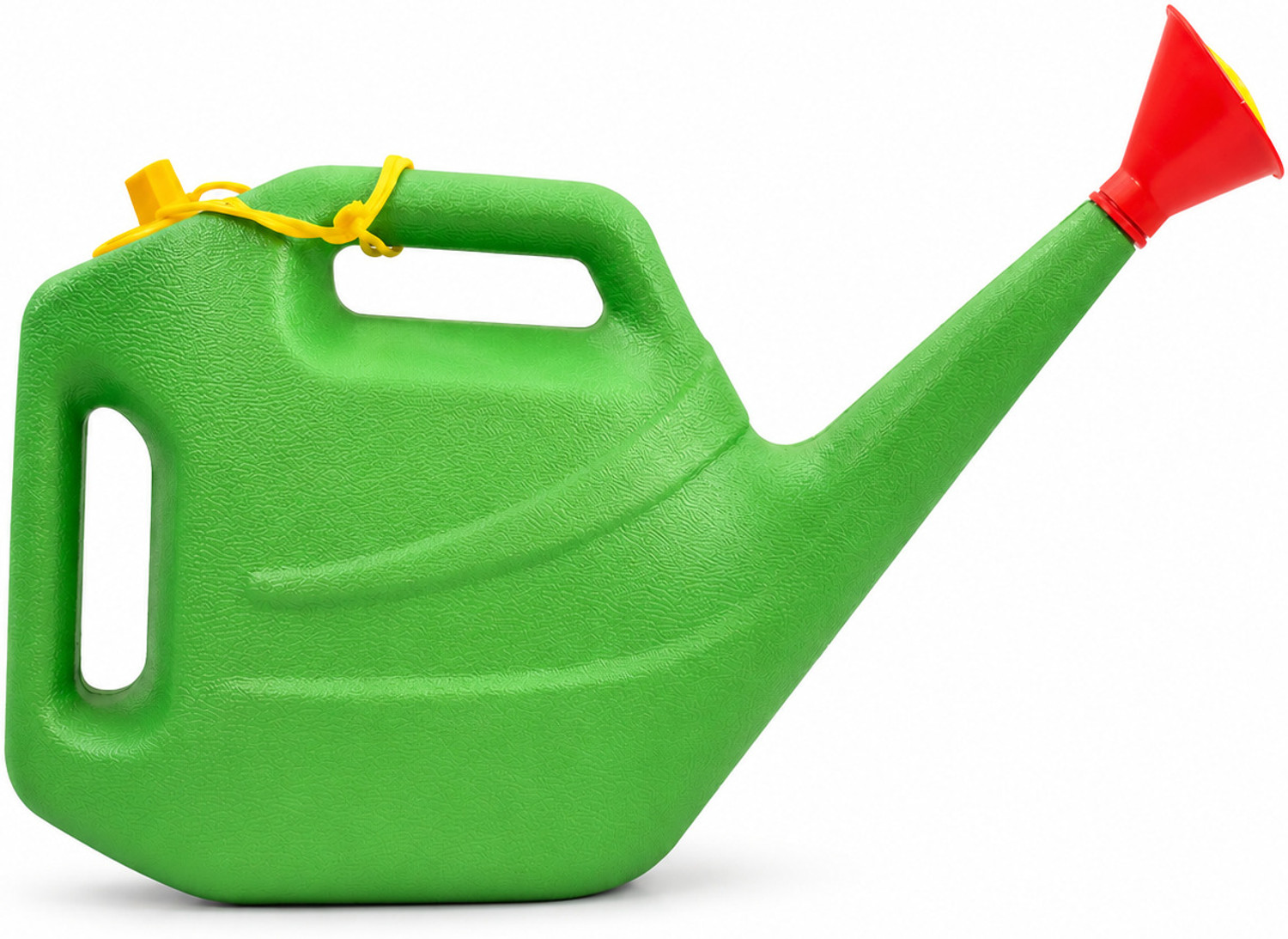 Image of RADIANCE PLUS 5L Plastic Green Watering Can for Plants & Garden Hand Held Sprayer (Pack of 1) 5 L Tank Sprayer