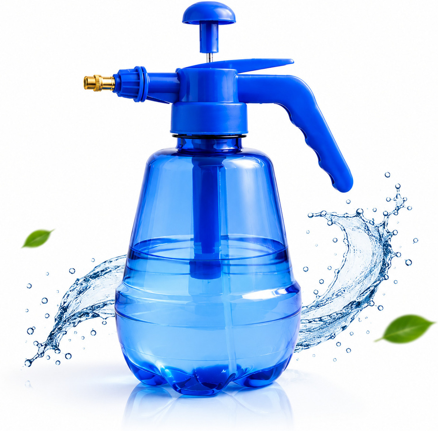Image of RADIANCE PLUS Garden Water Spray Bottle Pump for Gardening Plants Blue 1.5L Hand Sprayer Tools 1.5 L Hand Held Sprayer