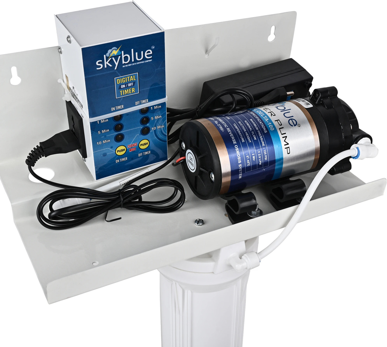 Image of SKYBLUE Fogger Kit for Dairy, Poultry & Animal Farm with 10 Nozzles (Nozzle Dist. 1.4m) 2.5 L Hand Held Sprayer