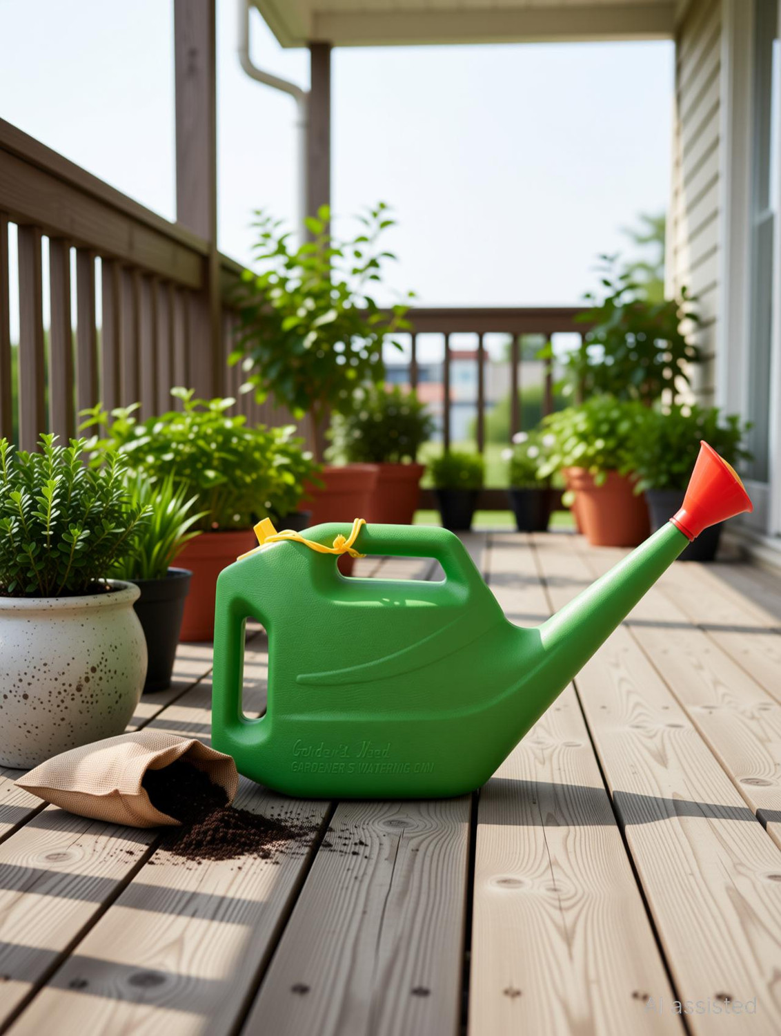 Image of ROOT TO LIFE GARDEN WATERING CAN FOR PLANTS WITH HIGH GRADE PLASTIC | HAZARA FOR PLANTS 5 L Tank Sprayer