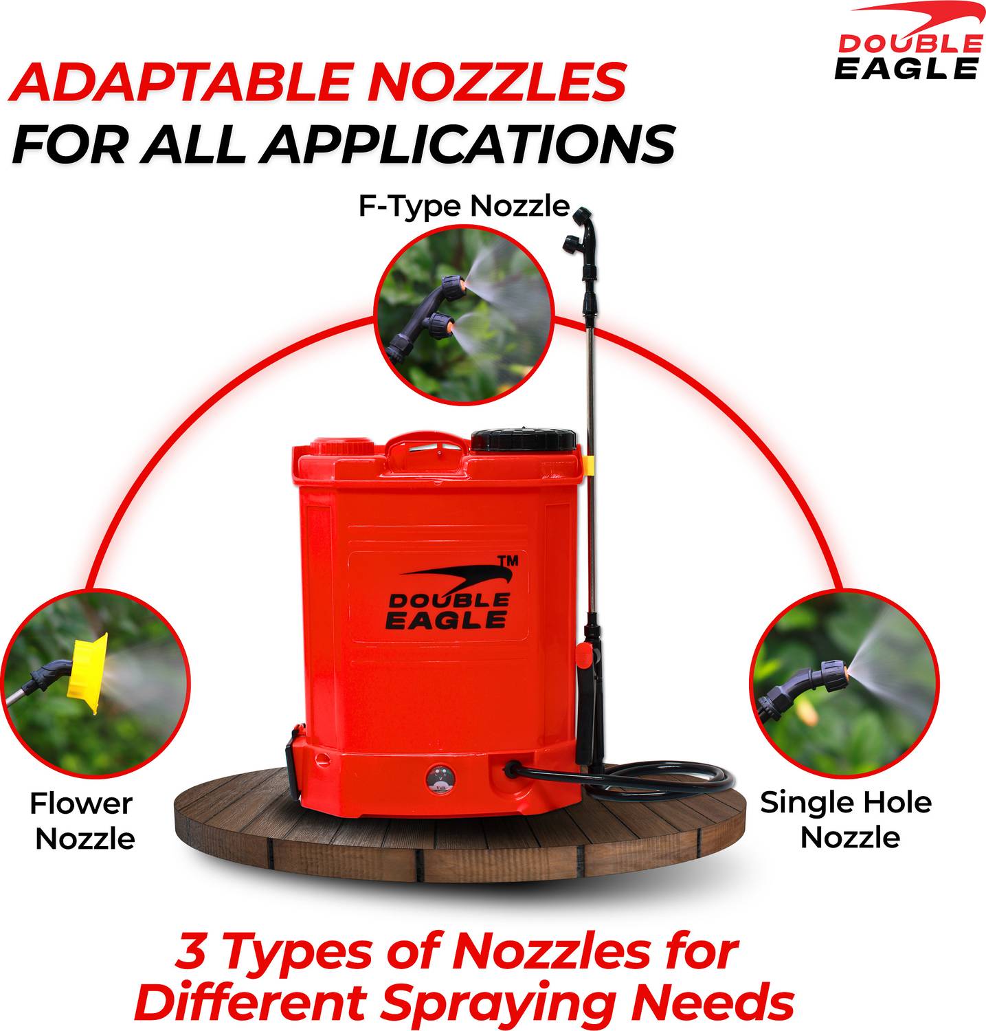 Double Eagle 16L Battery Operated Backpack Sprayer - Image 5