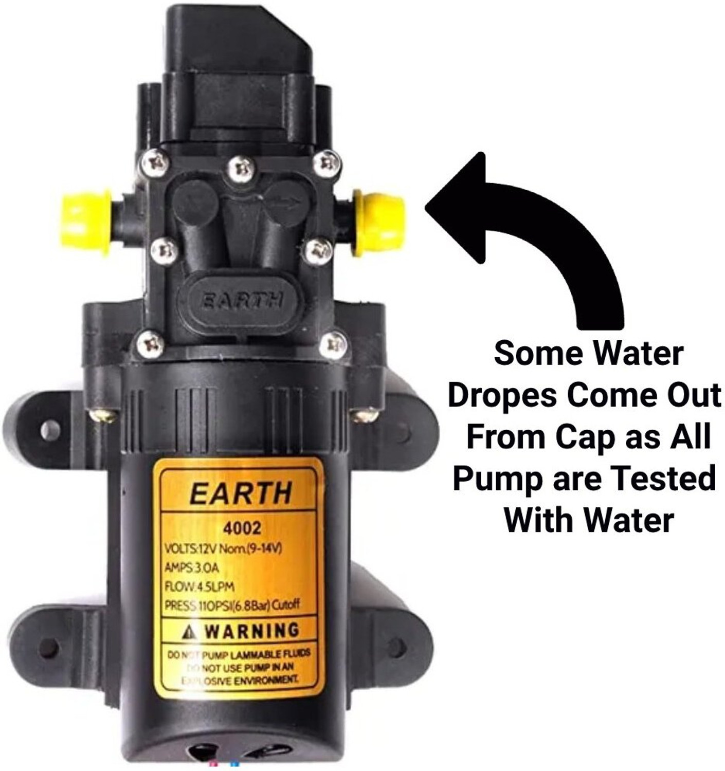 Image of GARDENIFY INDIA 12v Dc High Performance /diaphragm Water Pump, Battery Sprayer ,Motor 16 L Backpack Sprayer