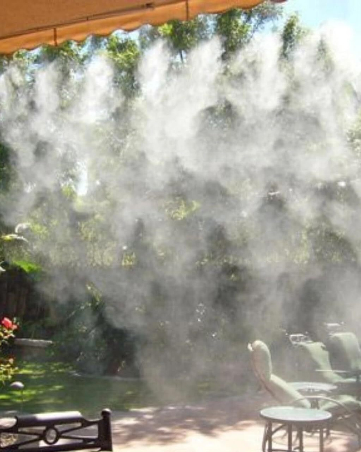 Image of AQUA BLUE ONE 15 Nozzle Fogger 100 Gpd Pump 35 L Hose-end Sprayer