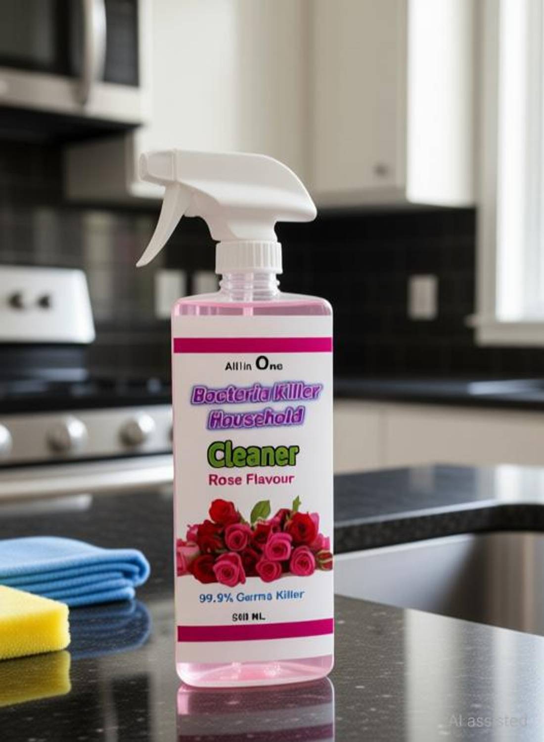 Badalteyalfaaz Bacteria Killer Household Cleaner with Rose flavour 0.5 L Hand Held Sprayer