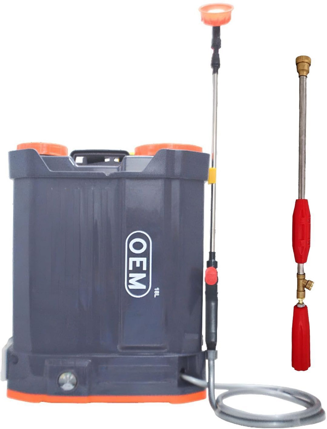 Image of OEM Knapsack Only Battery Sprayer, 12V10A Copper Motor, 4 Nozzles, Heavy Body Build 18 L Backpack Sprayer