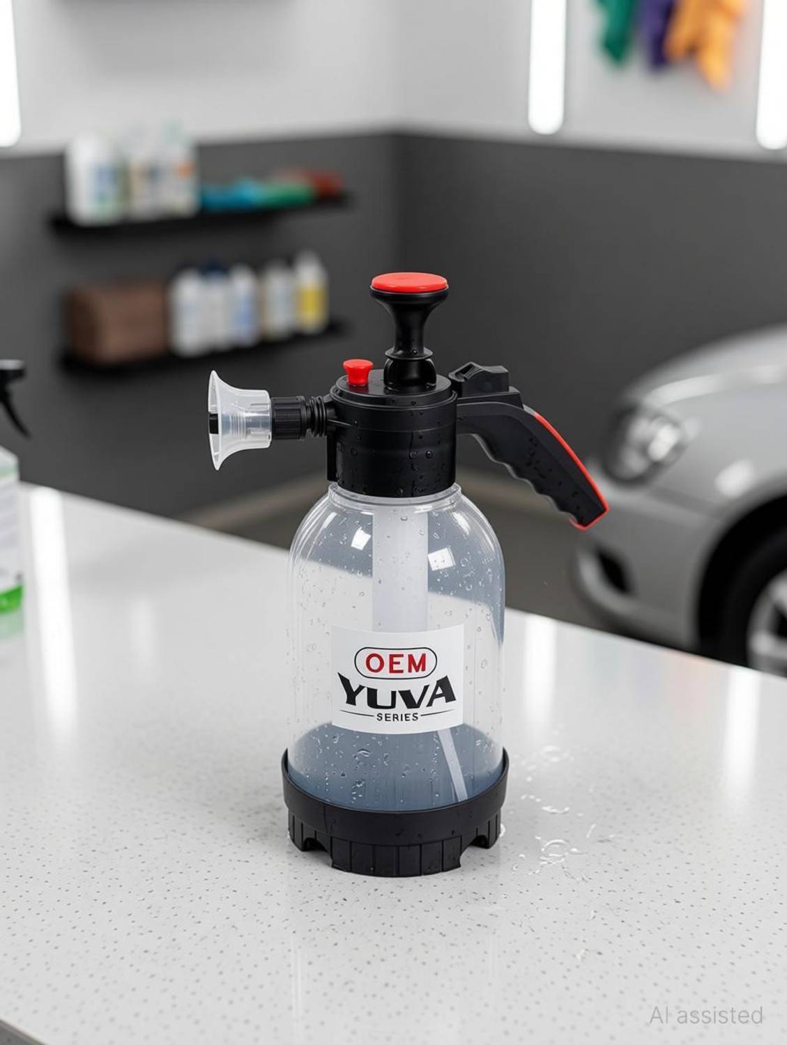 OEM 2L High Pressure Foam Sprayer for Car & Bike Washing with Hand
