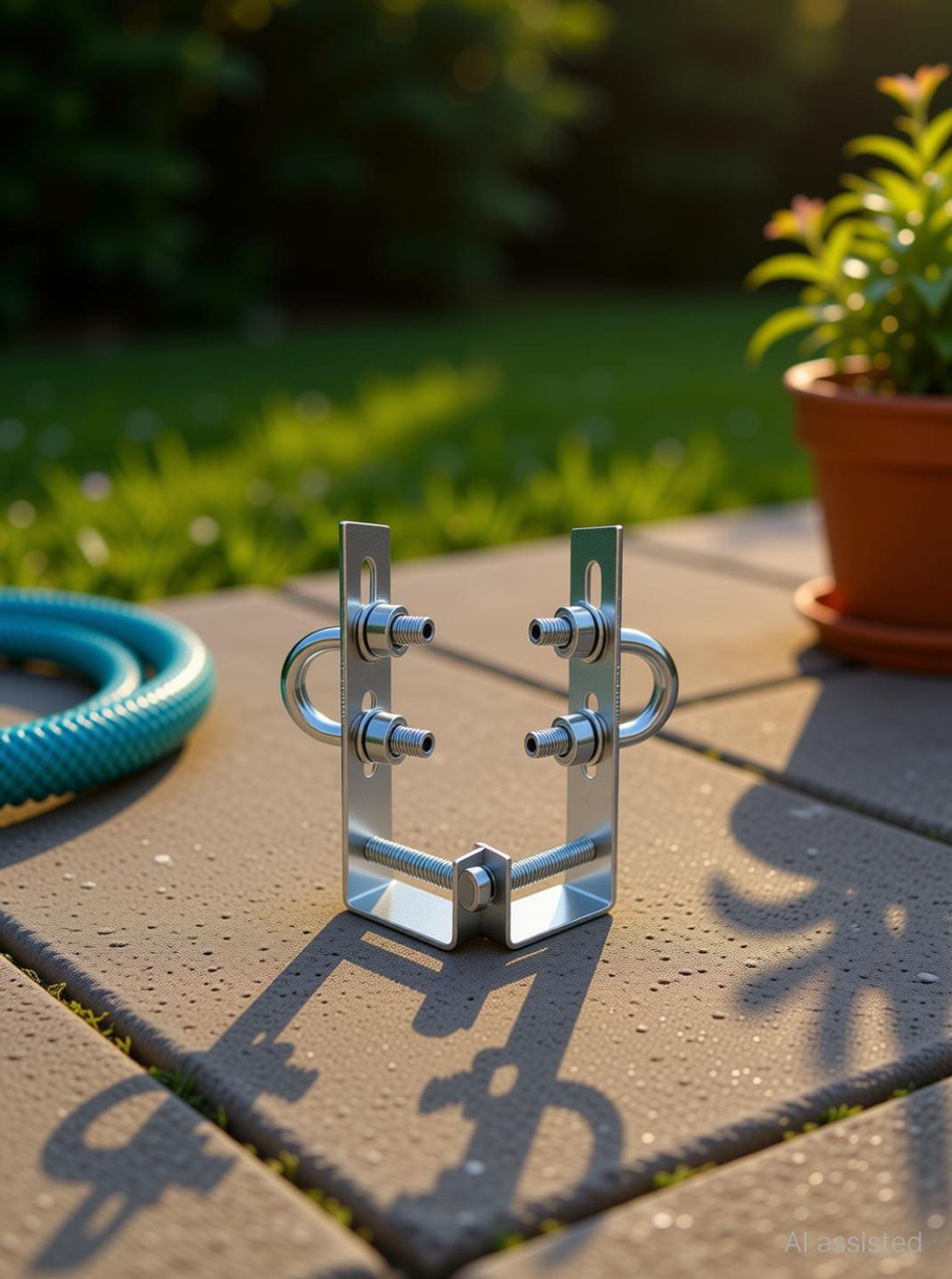 Image of MOJILA Solar Panel Cleaning Kit - 1 /2 Inch PVC Sprinkler, Tee, Clamps 1 L Backpack Sprayer