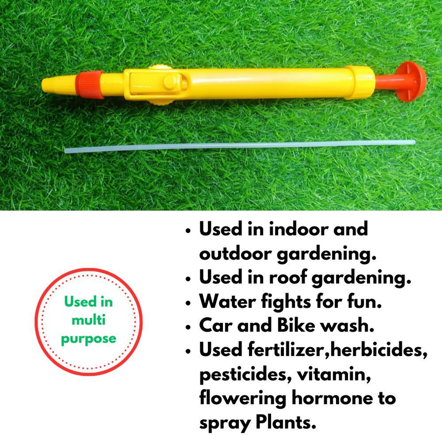 Image of Sonuagro Garden Pump Pressure Sprayer 3 Pis | Bottle For Garden Spray | Buy 2 Get 1 Free 1.5 L Hand Held Sprayer