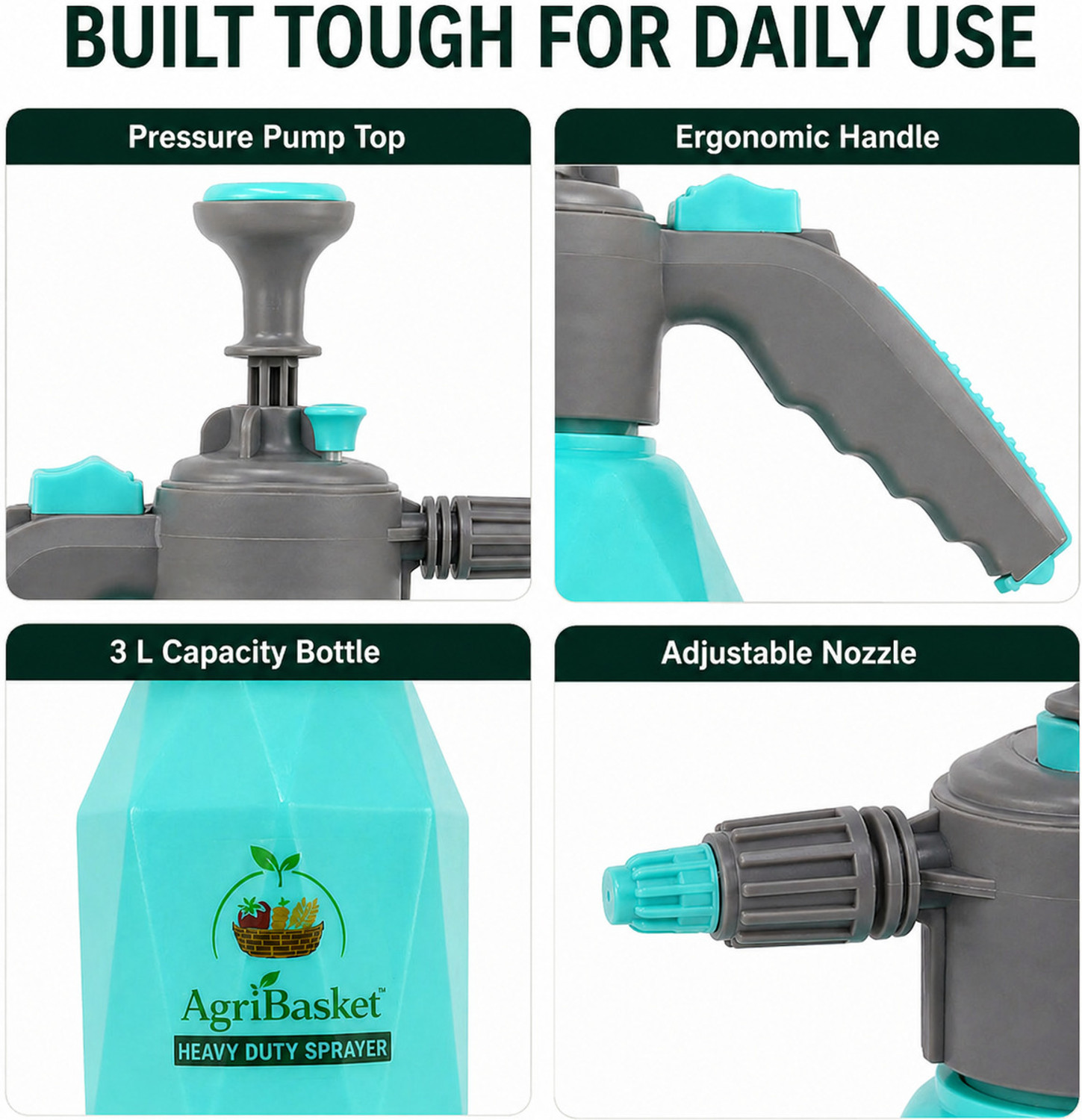 Image of Agribasket Di3 3 L Hand Held Sprayer