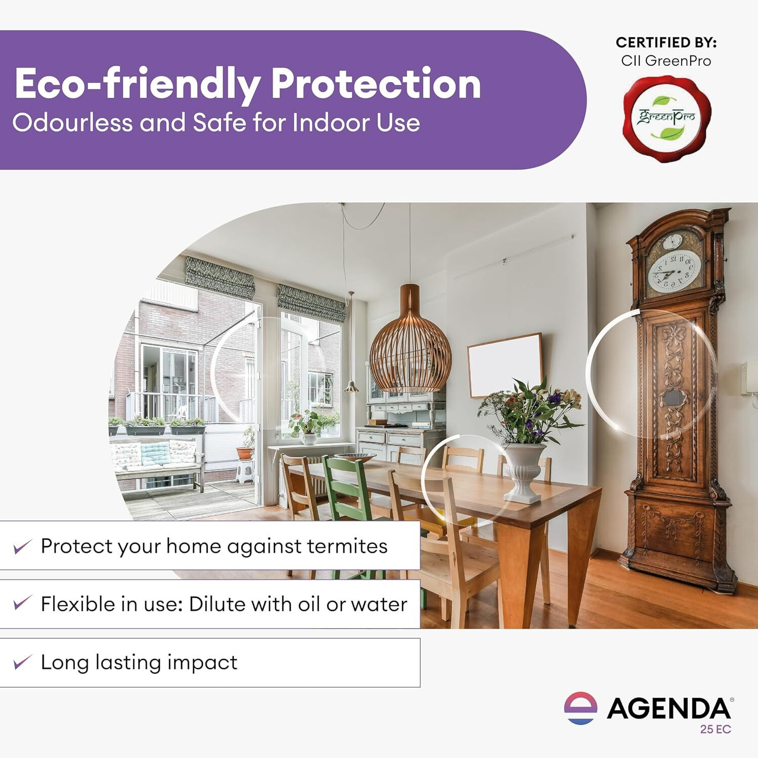Image of AGENDA 25 EC Anti Termite Solution 100ml for Wood & Furniture Termite Control Paint Remover