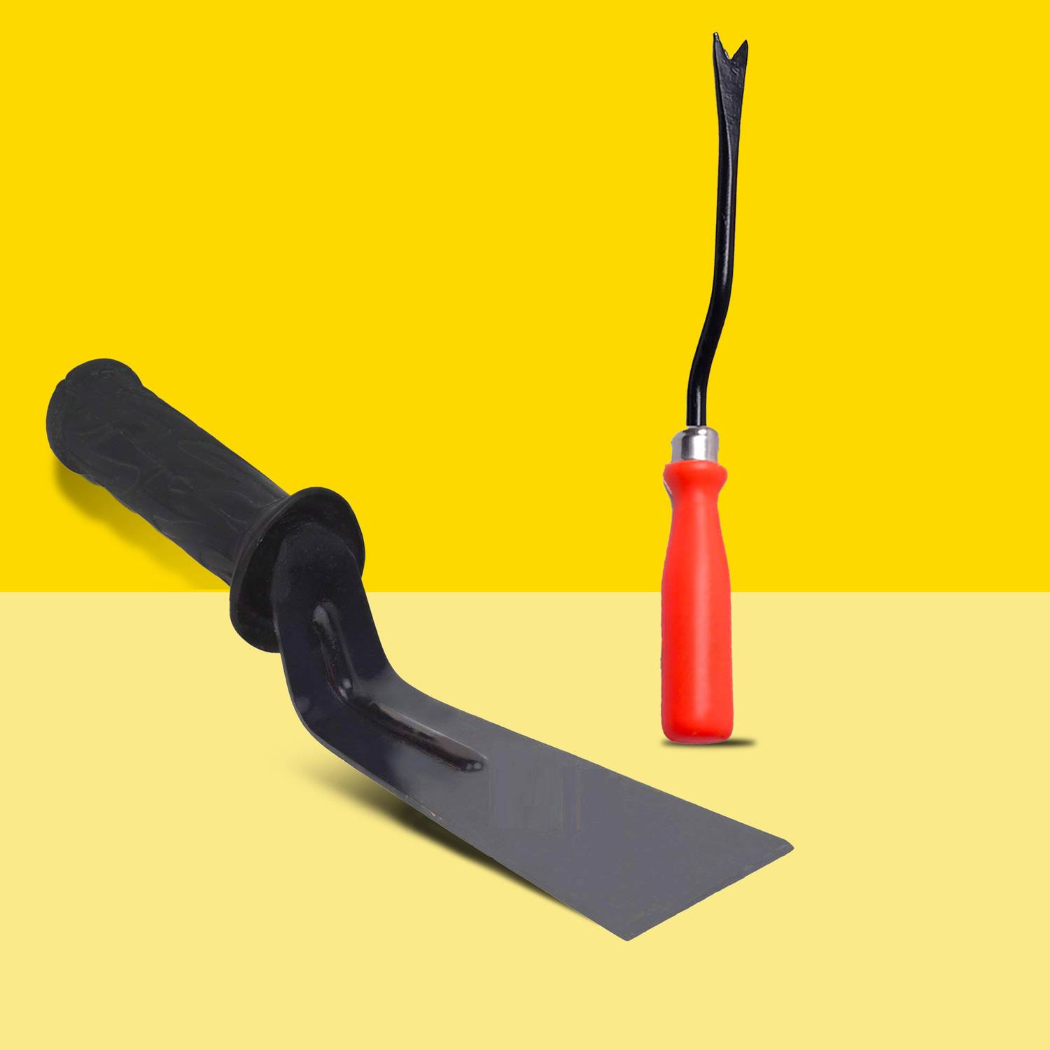 10club 3-Inch Khurpi with Weeder - Essential Gardening Combo for Soil Cultivation Garden Tool Kit