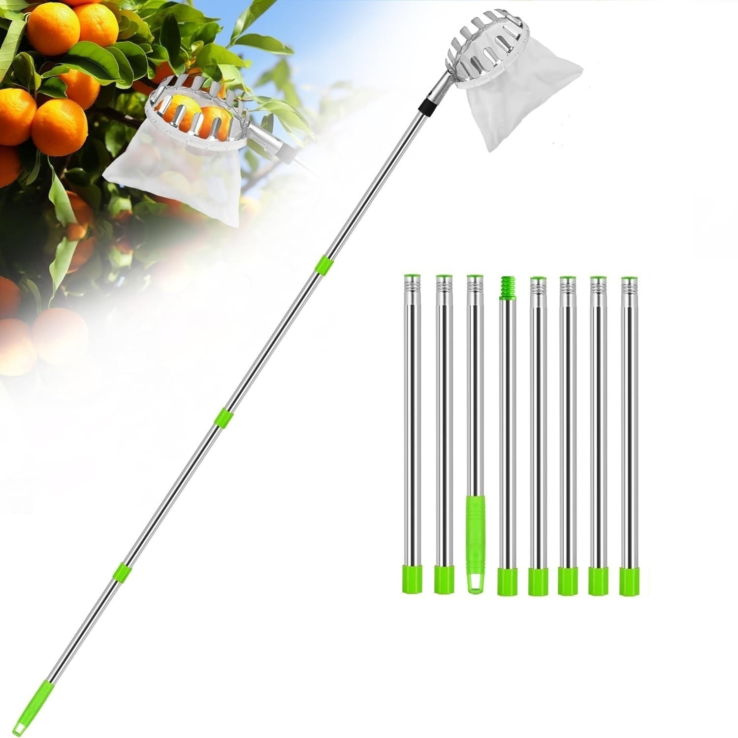 Image of SK ORGANIC Fruit Picker 1 Garden Tool Kit