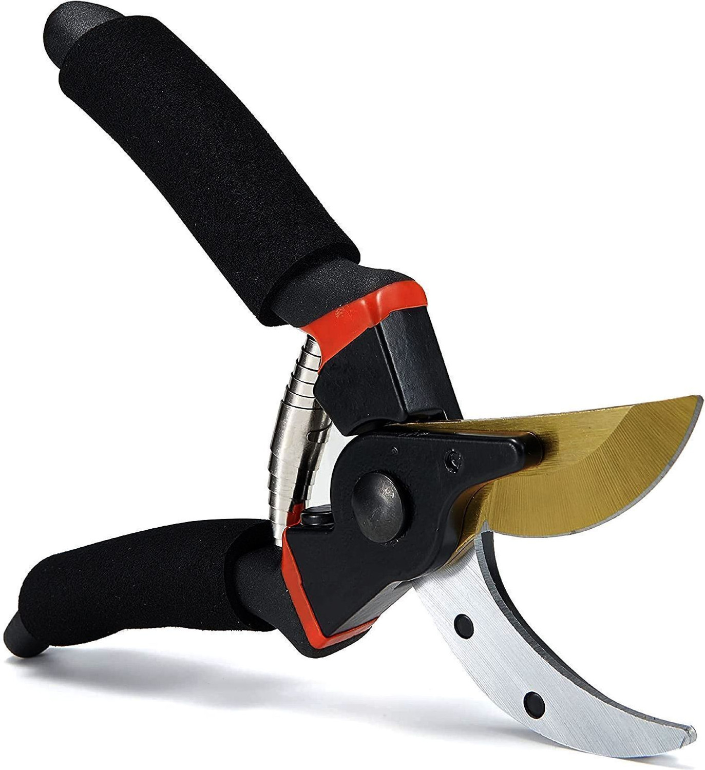 Image of MESWAN Premium Heavy Duty 8 inch Garden Pruning Sharp Scissors Plant Bypass Pruner Cutter Garden Tool Kit