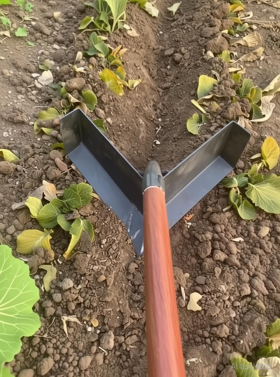 Image of JASVENDRI Garden Spade - Wide Blade Trenching & Land Preparation tool Garden Tool Kit