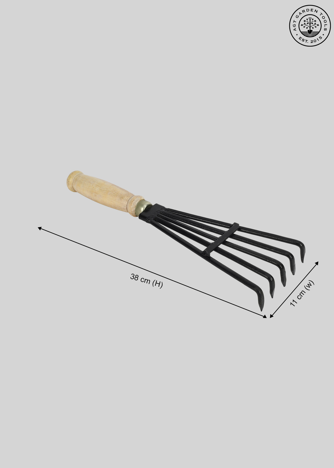 Image of AGT Garden Cultivator For Gardening and Home Improvement Garden Tool Kit