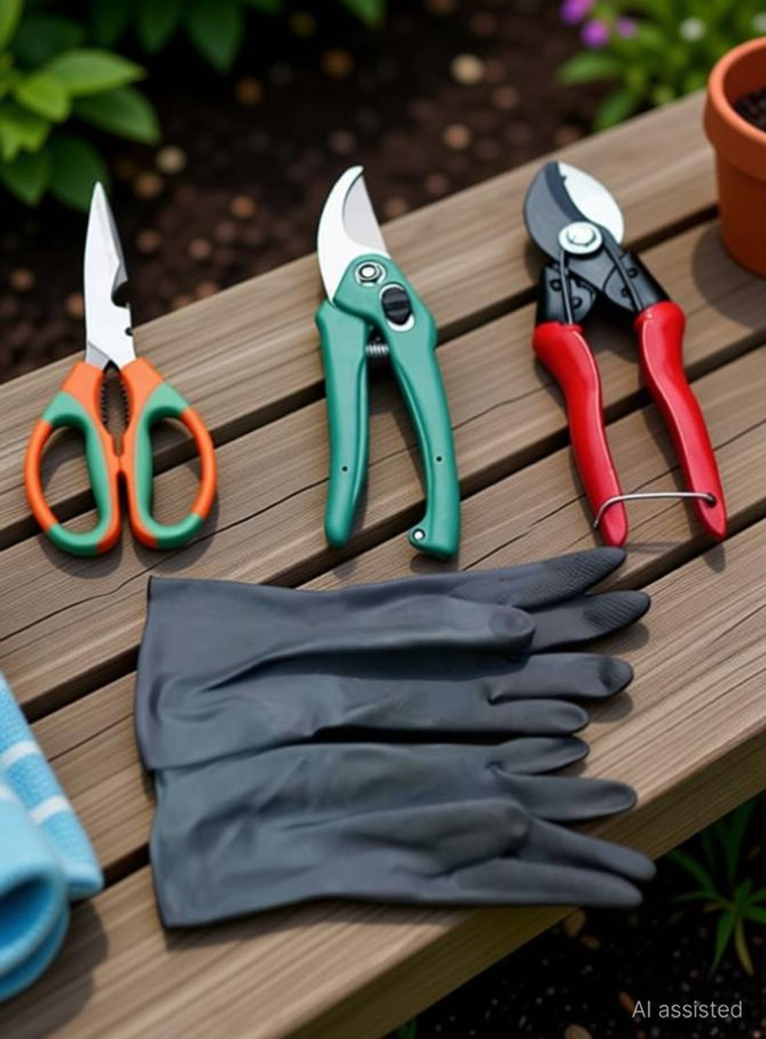 AGT 4 Piece Garden Tool Set A23 Garden Tool Kit