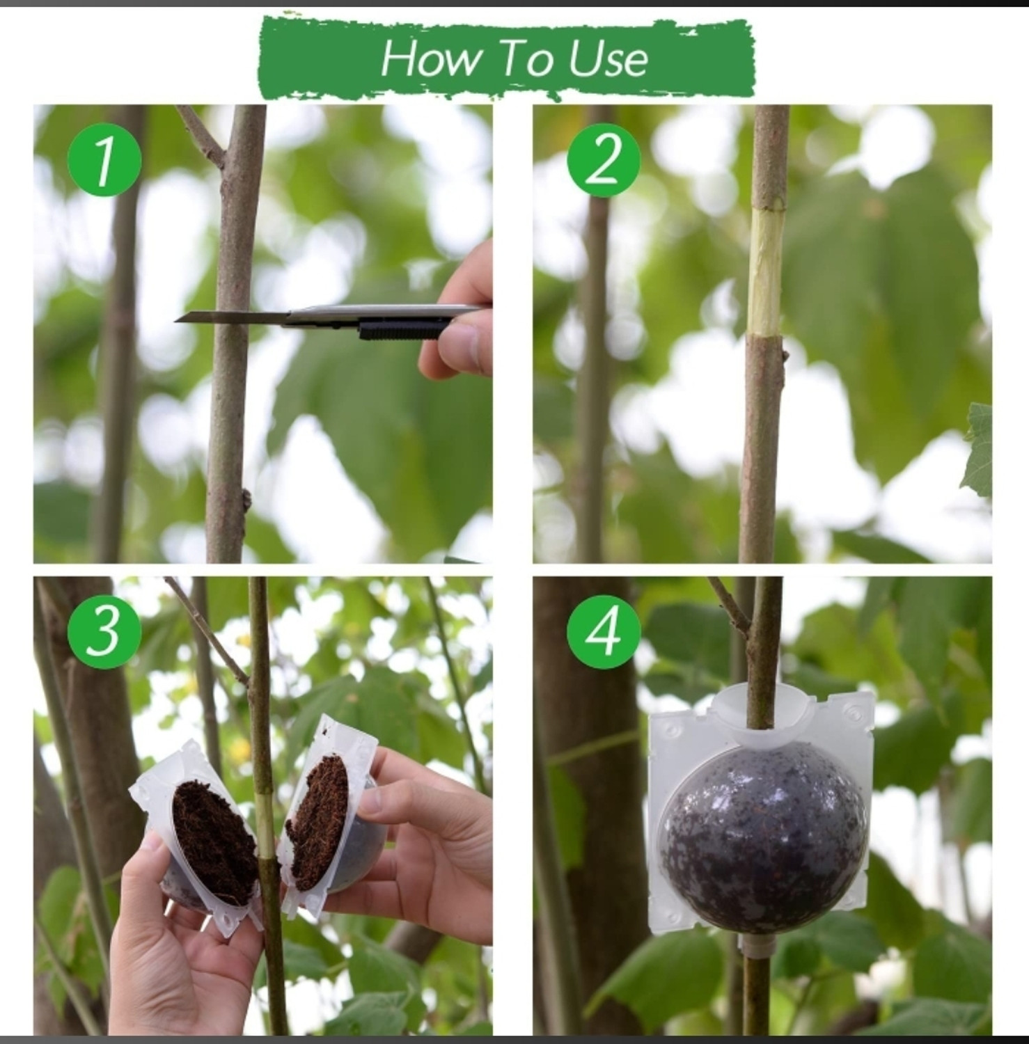 Image of SK ORGANIC Grafting Ball SK4 Garden Tool Kit