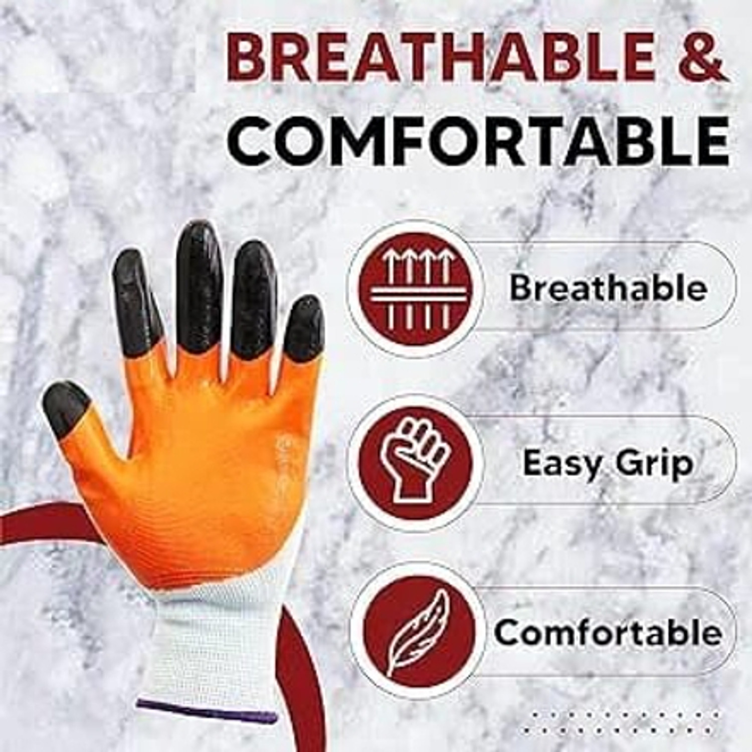 Image of Bmode 6PAIR-AGLV Gardening Shoulder Glove