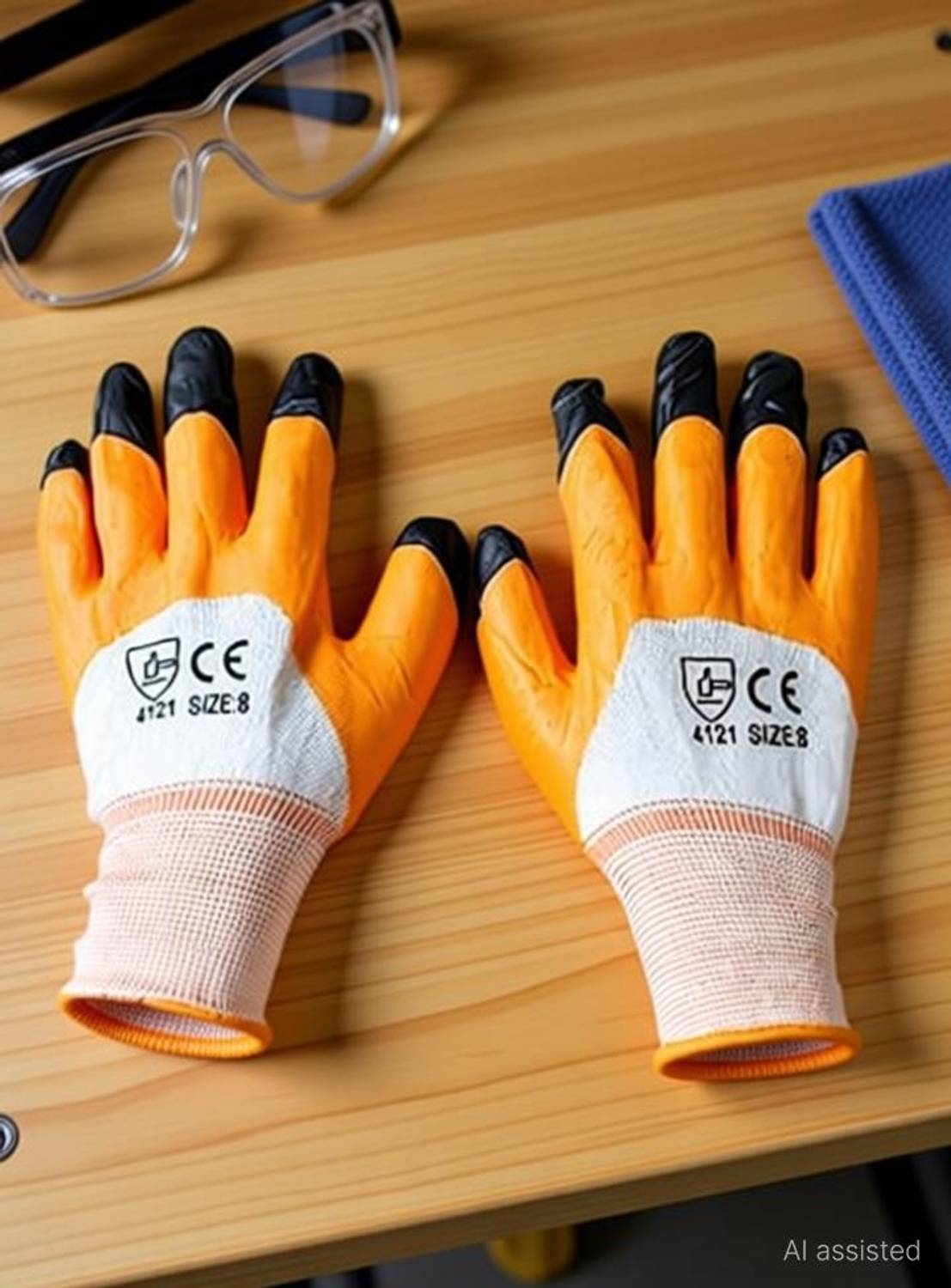 AARAV Durable Anti Cut Resistant Reusable Hand Gloves, Cleaning Gloves, Garden Gloves Gardening Shoulder Glove