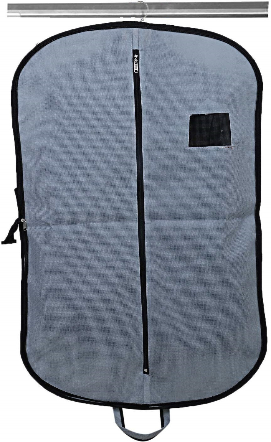Image of KUBER INDUSTRIES Designer 2 Pieces Foldable Non Woven Men's Coat Blazer Suit Cover (Grey & Brown) -CTKTC41679 CTKTC041679
