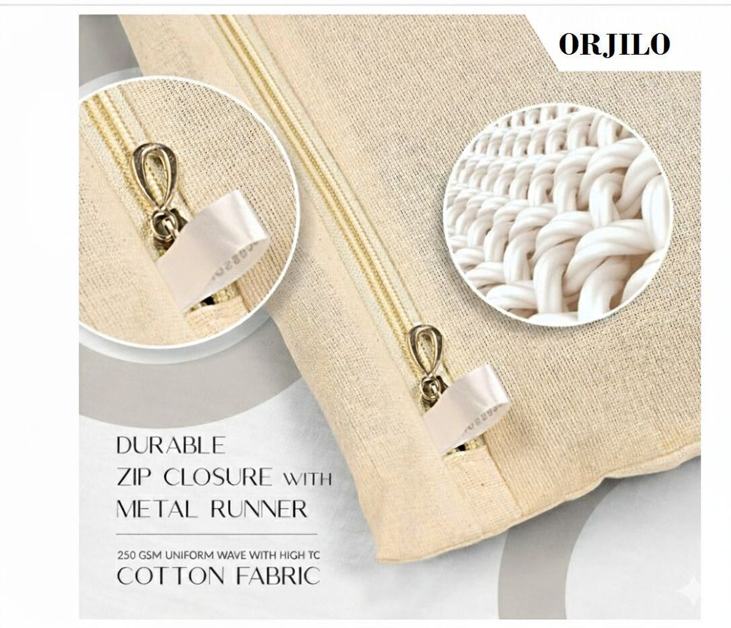 Image of ORJILO 12 Cotton Saree Covers /Bags For Storage Pack of 12