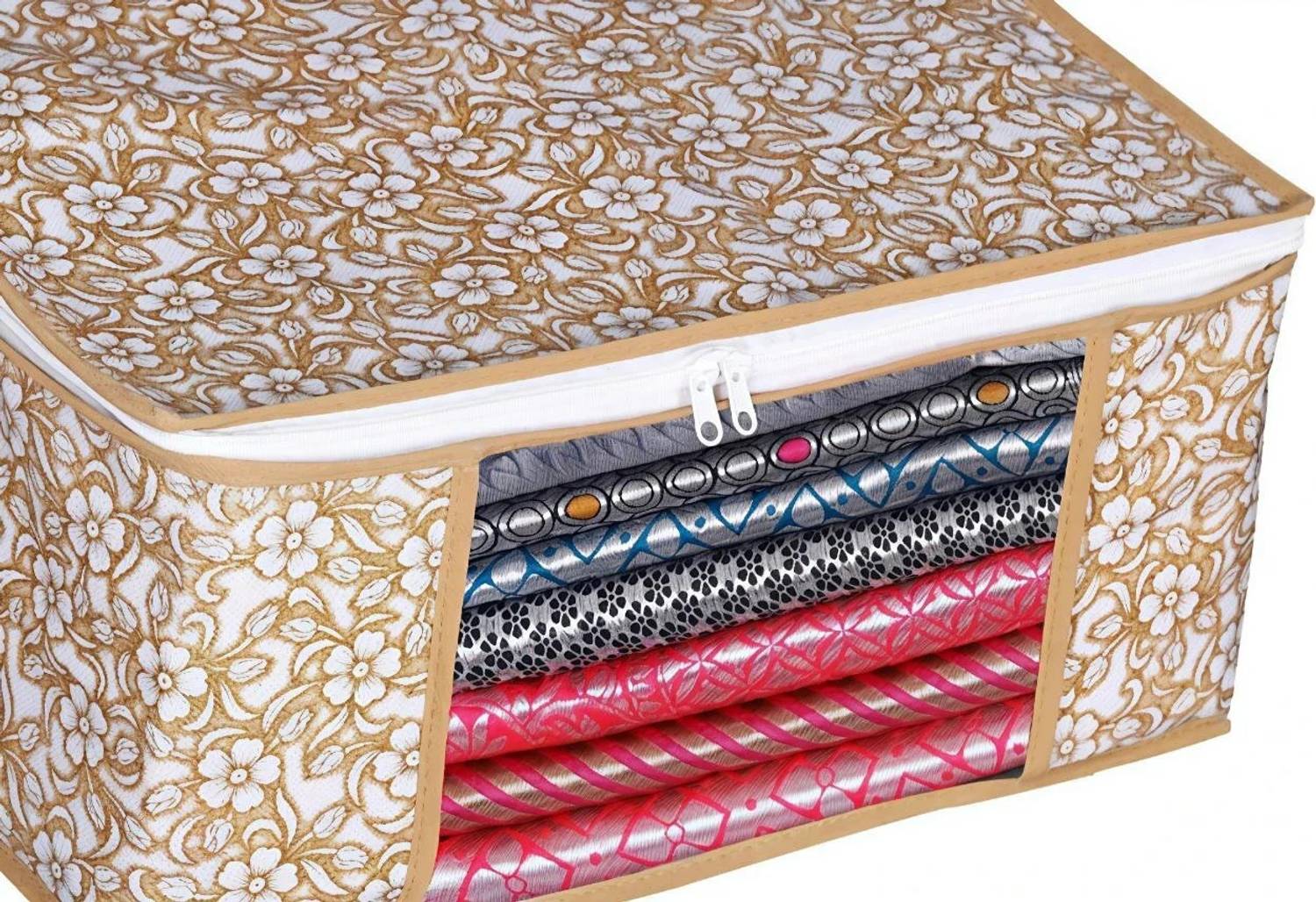 Ozillin 10 pcs Non Woven Saree Cover - Image 2