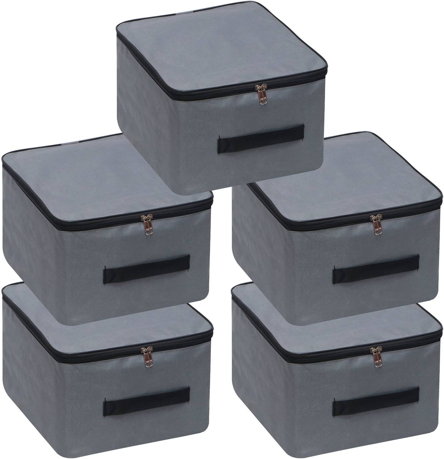 Billiondesigner Presents Presents Nylon Wardrobe Bag Underbed Moisture Proof Cloth Storage Organizer FW480_GREY_PK005