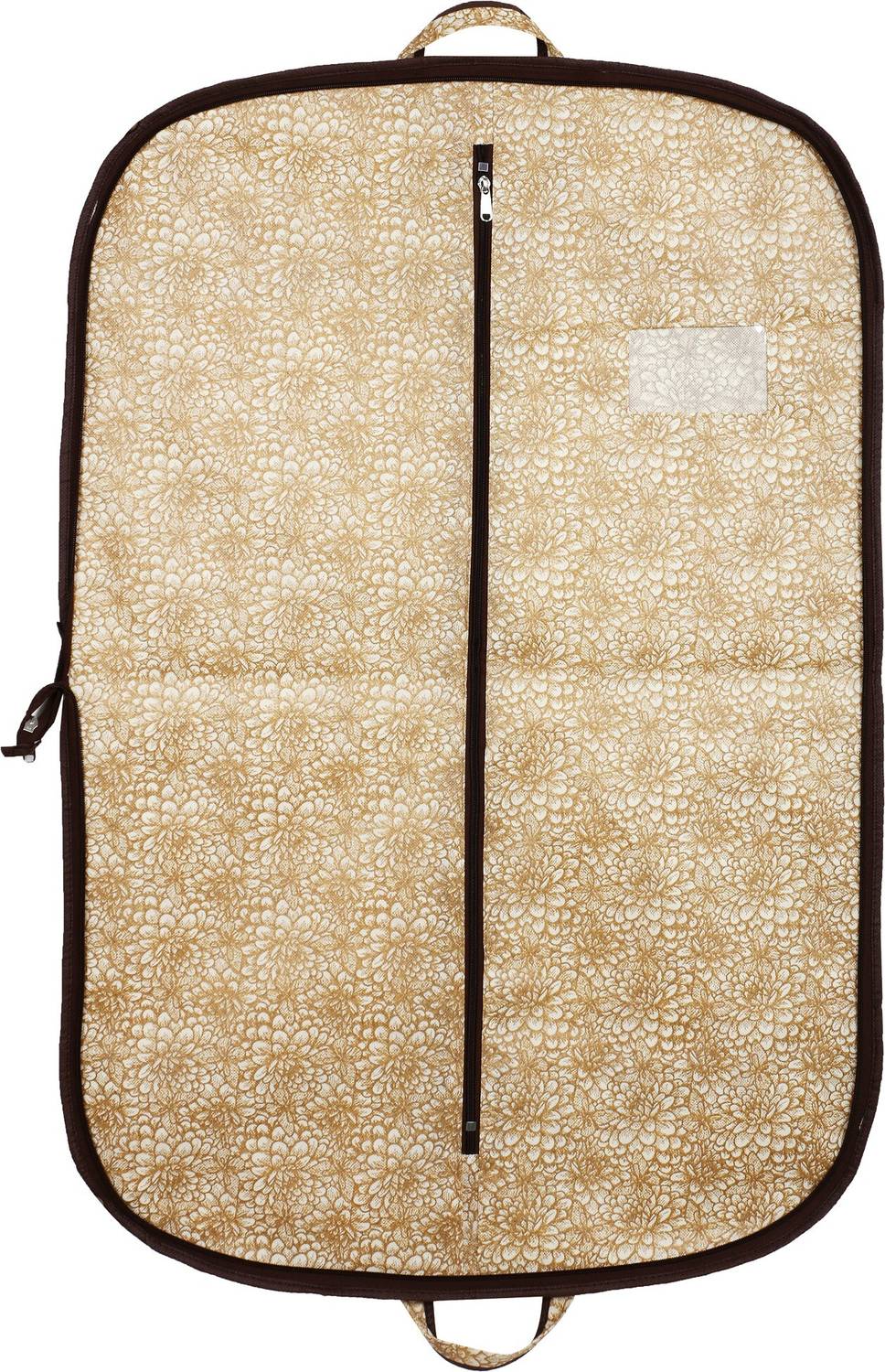 Billion Designer Metalic Printed Foldable Non Woven Men's Coat Blazer Cover (Golden & Brown) -BILLION38161 BILLION038161