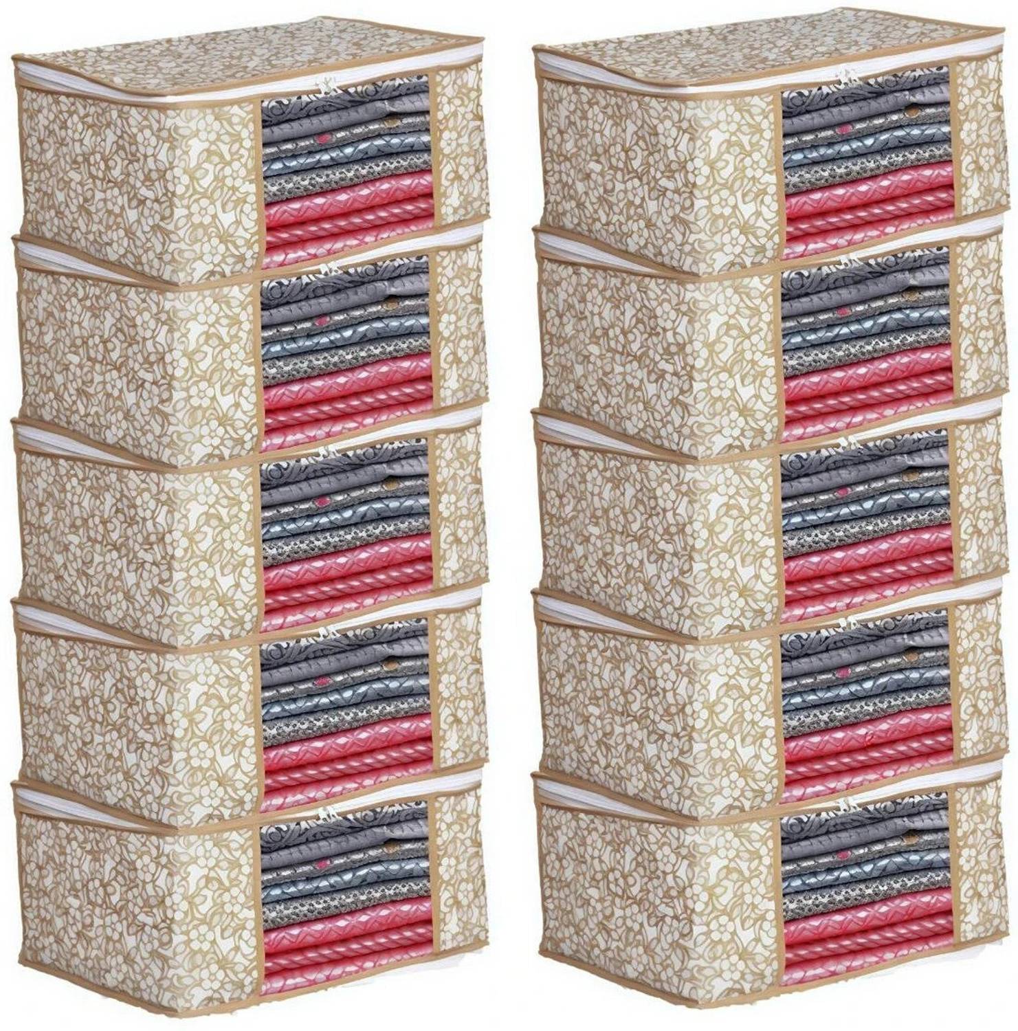 Lonaxa 10 pcs Non Woven Saree Cover - Image 1
