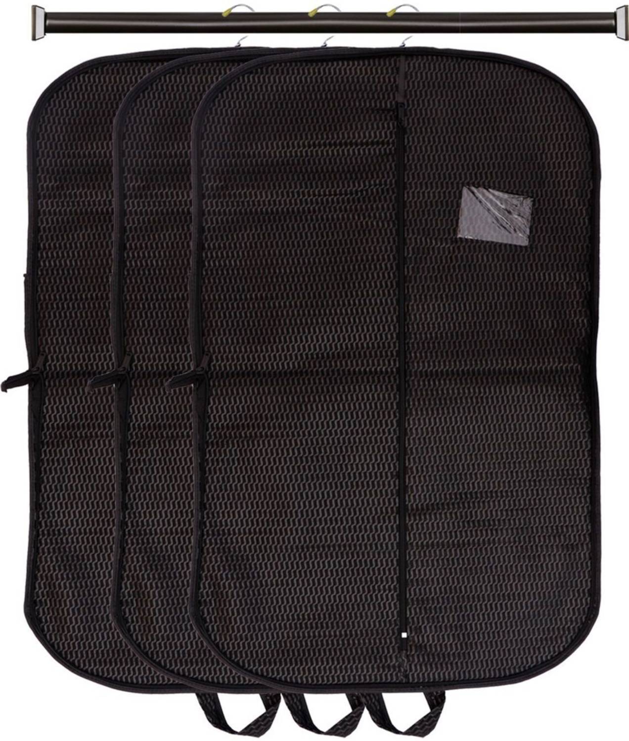 Aaliya Regular series men's and women's suit cover blazer cover bag pack of 3 black 265891
