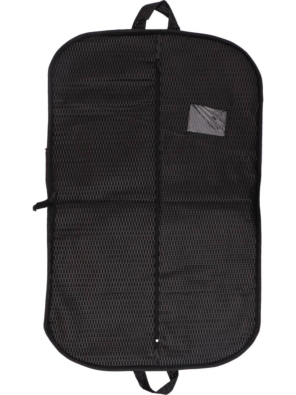 Ankit International Suit Cover, Coat Cover, Blazer cover, Jacket Cover Men's and Women's Suit Cover Blazer Cover Foldable Garment Cover Bag Premium Quality Embossed Suit cover Black Pack of 1
